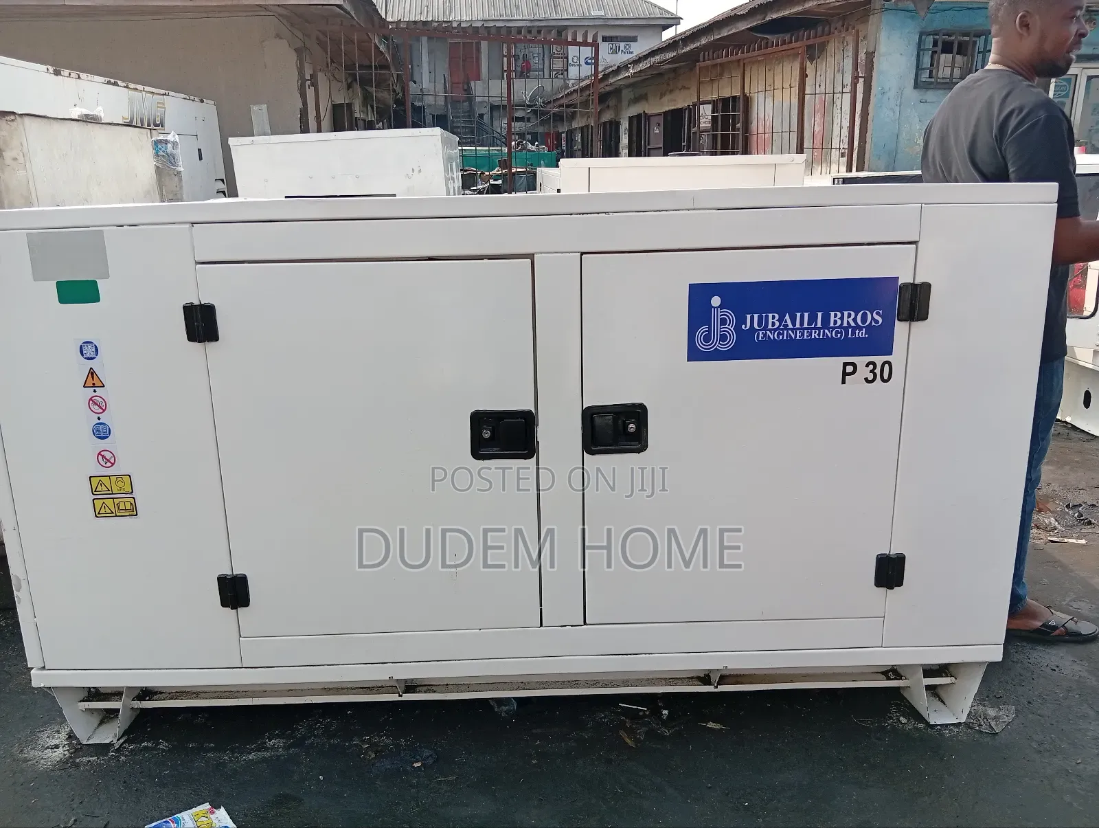 Jubaili Bros 30kva Diesel Soundproof Generator