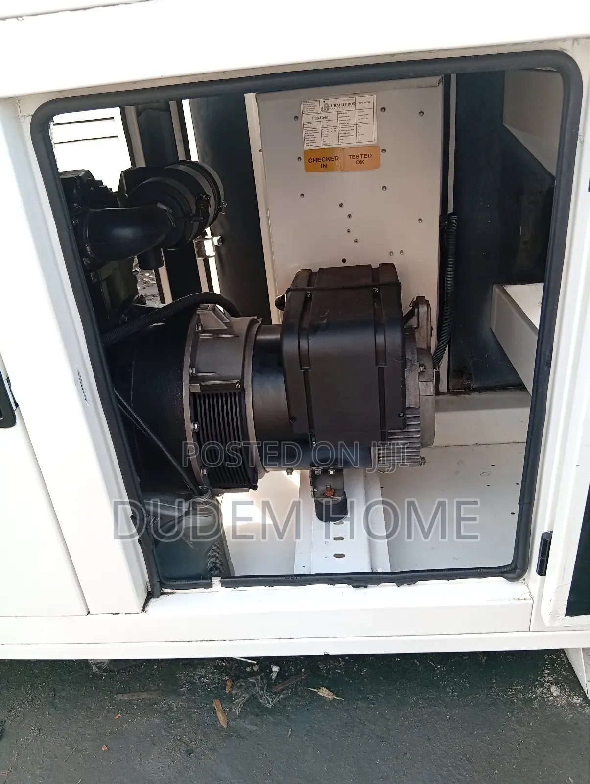 Jubaili Bros 30kva Diesel Soundproof Generator