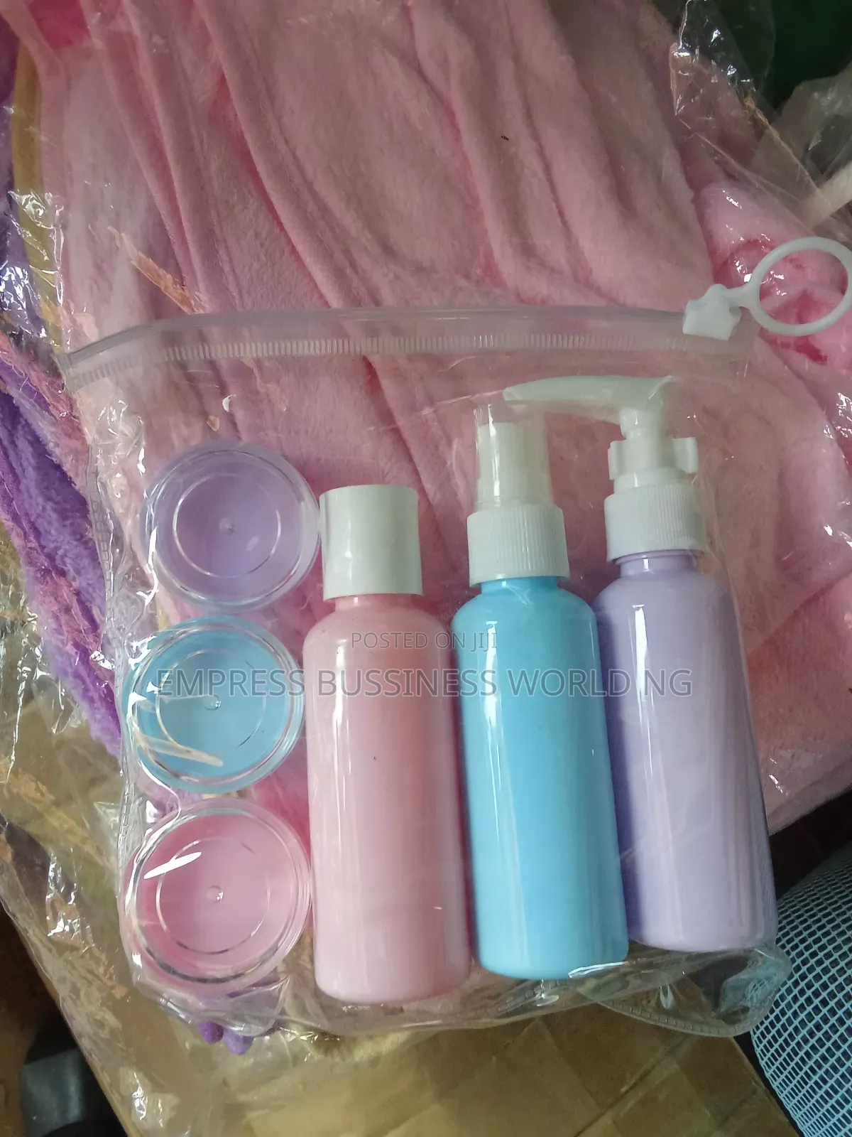 Reusable Travel Mini Plastic Containers