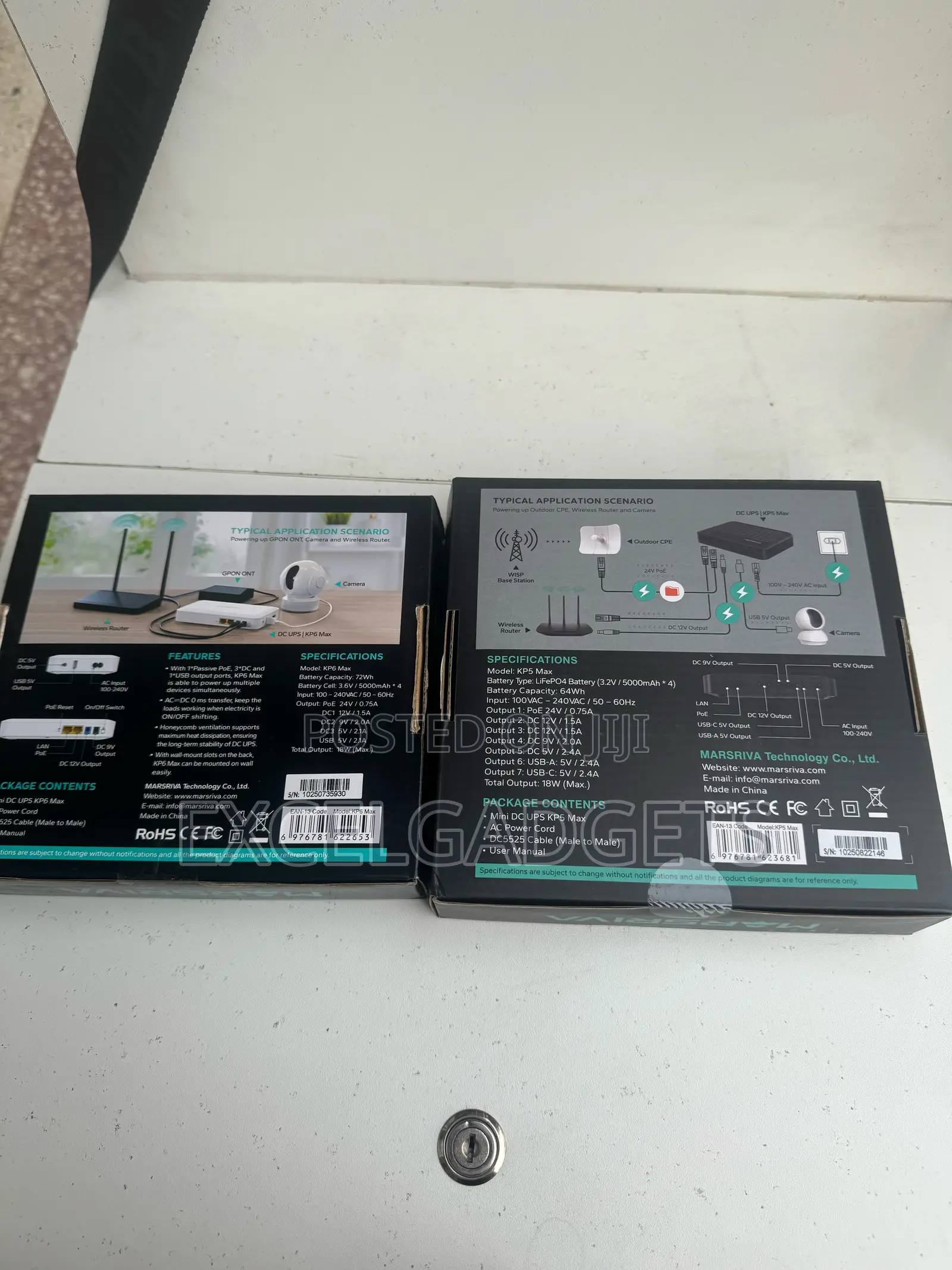 Marsriva Smart Mini Dc Router Power Bank 20000mah Kp5 Max