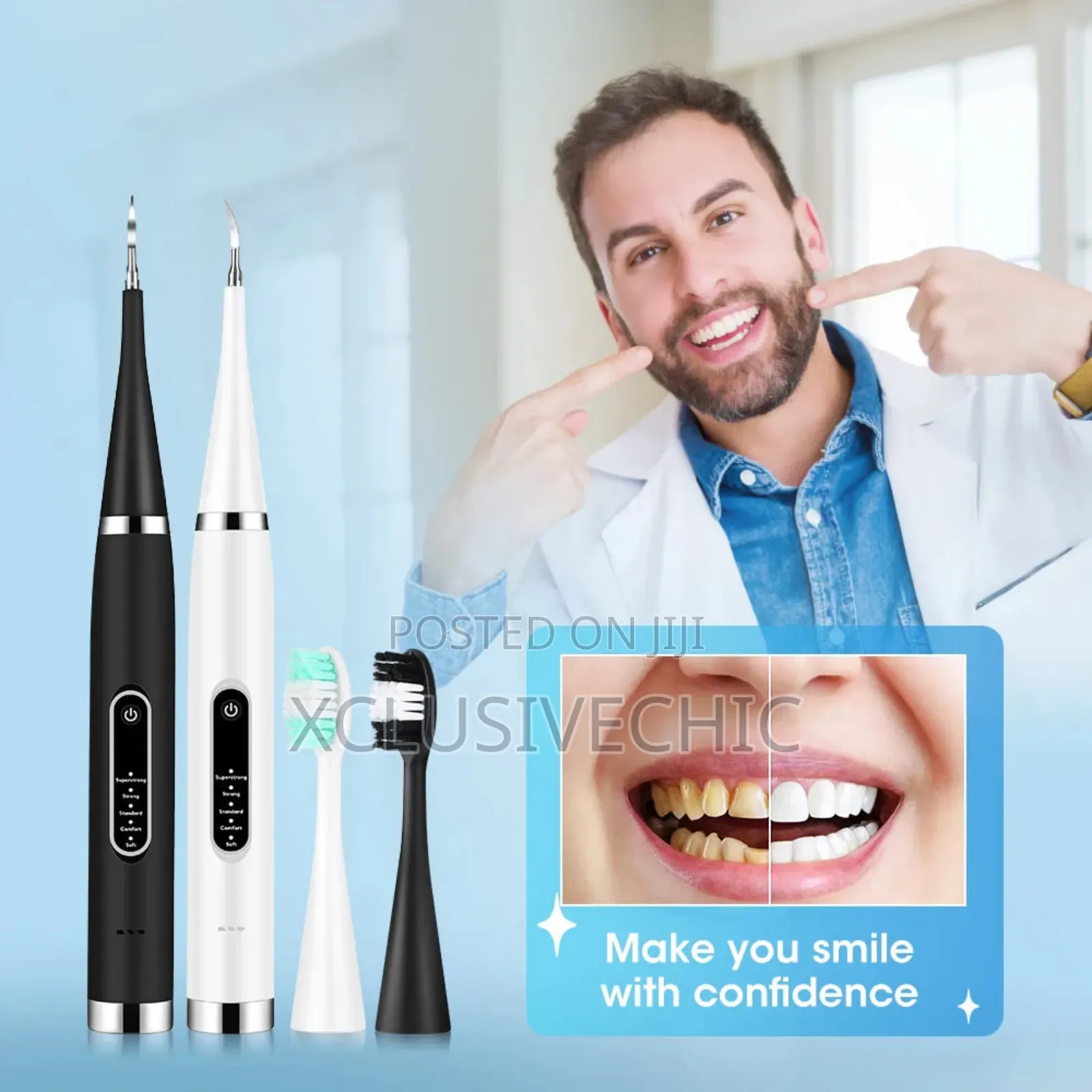 Electric Teeth Cleaner Dental Scaler Waterproof Oral Care