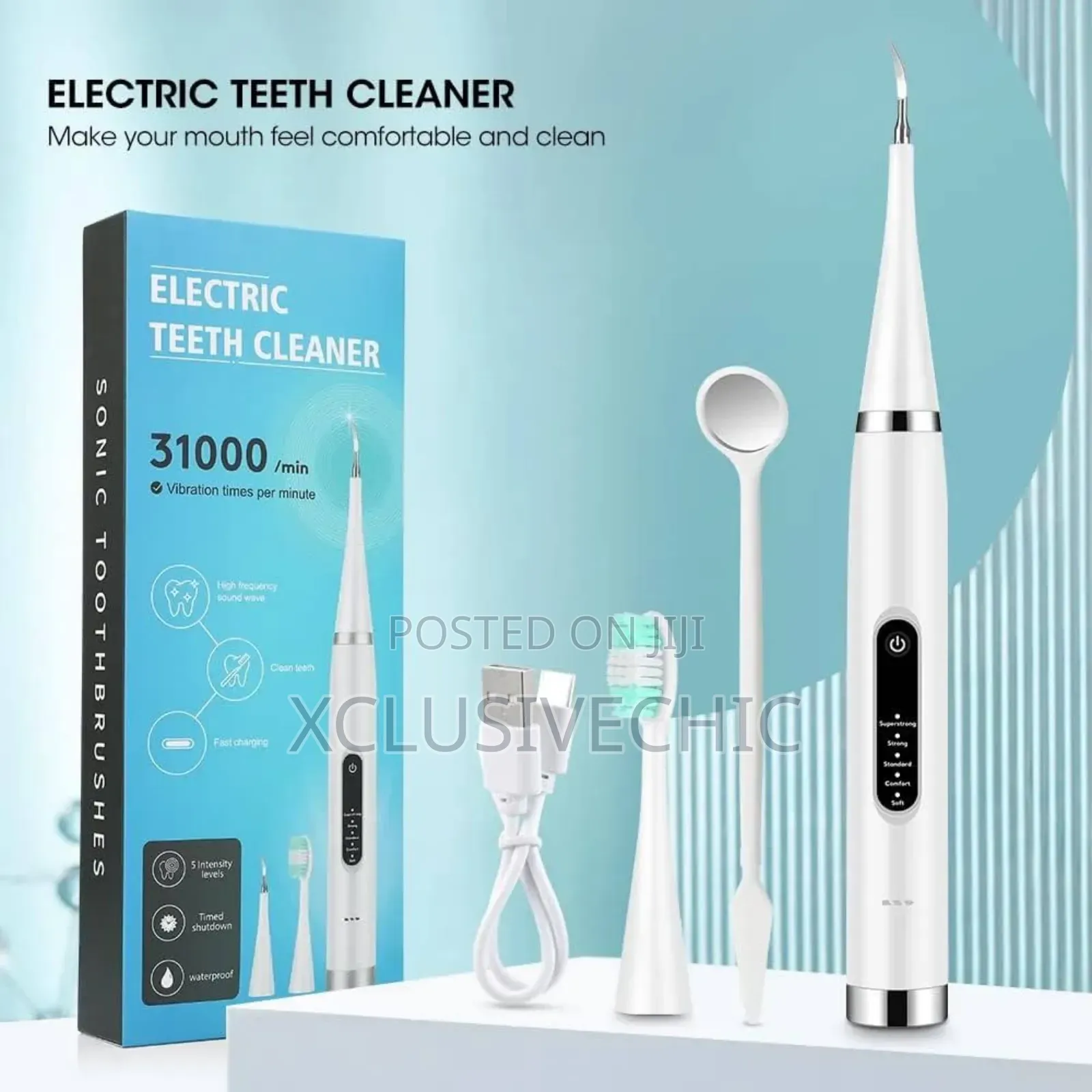 Electric Teeth Cleaner Dental Scaler Waterproof Oral Care
