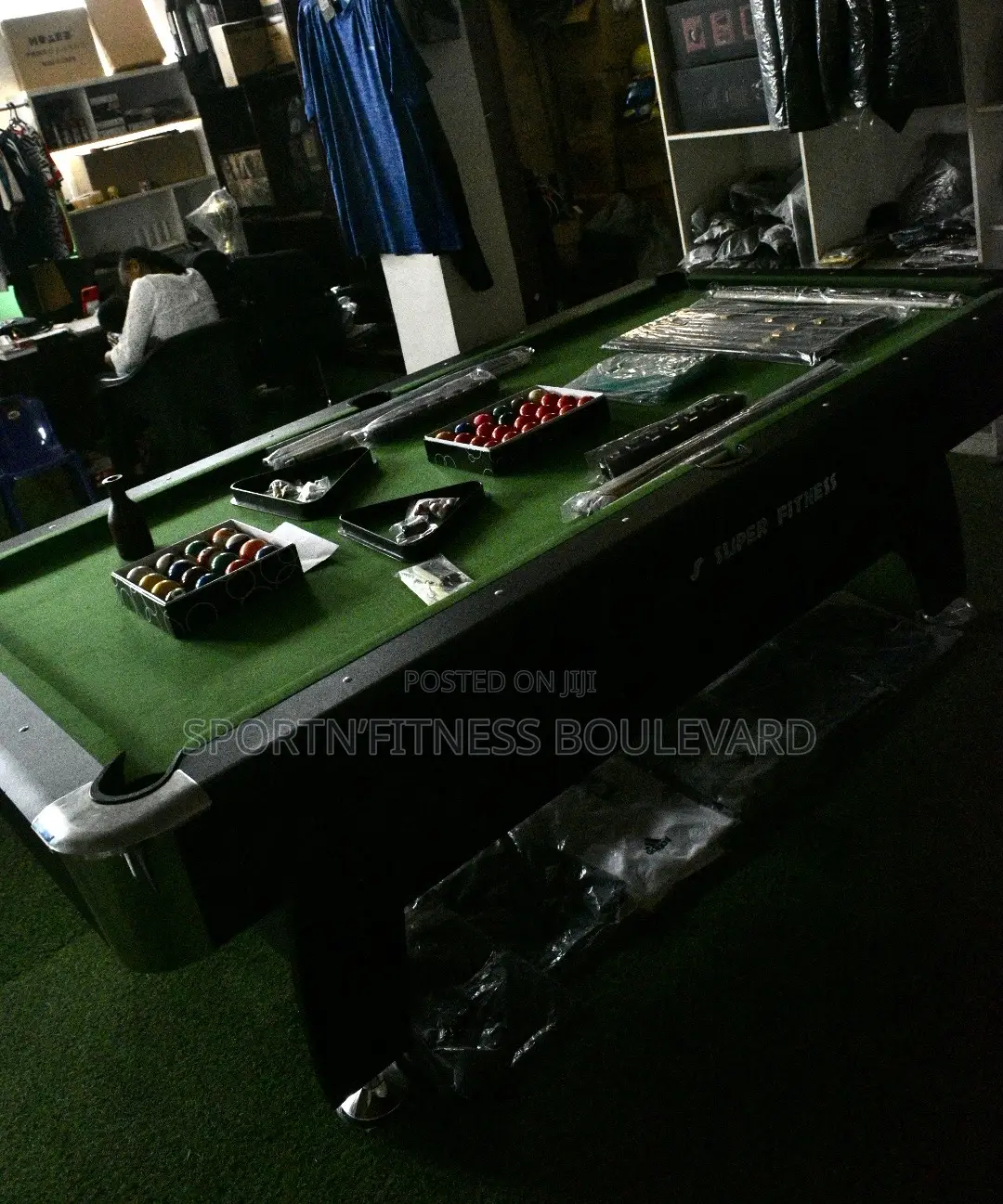 Quality Marble 8ft Foreign Snooker Board With Full Accessories