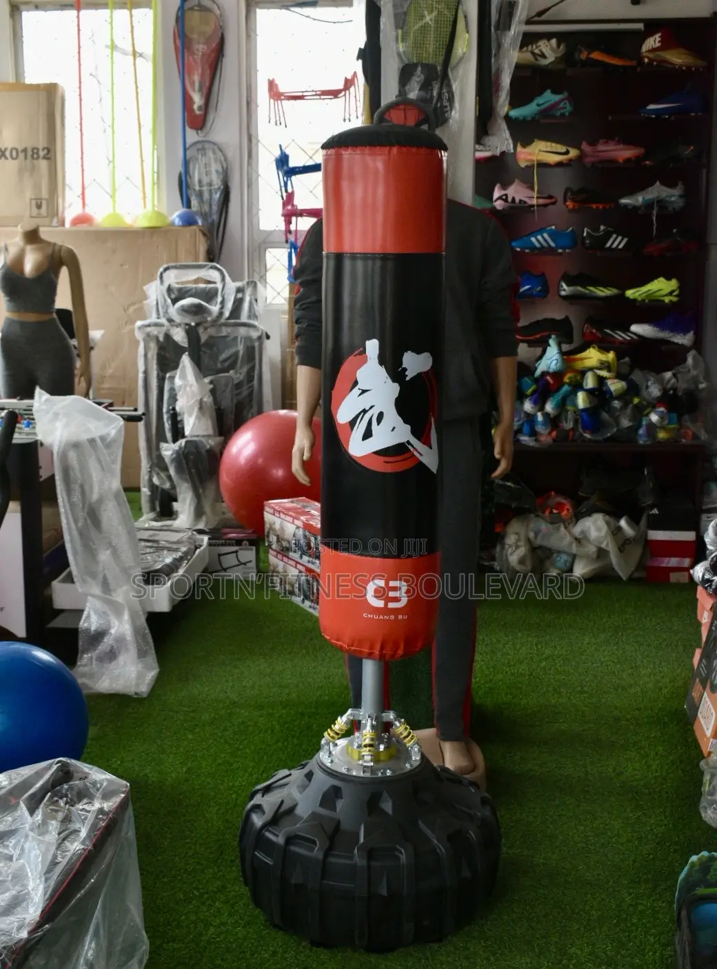 Standing Punching Bag Unit