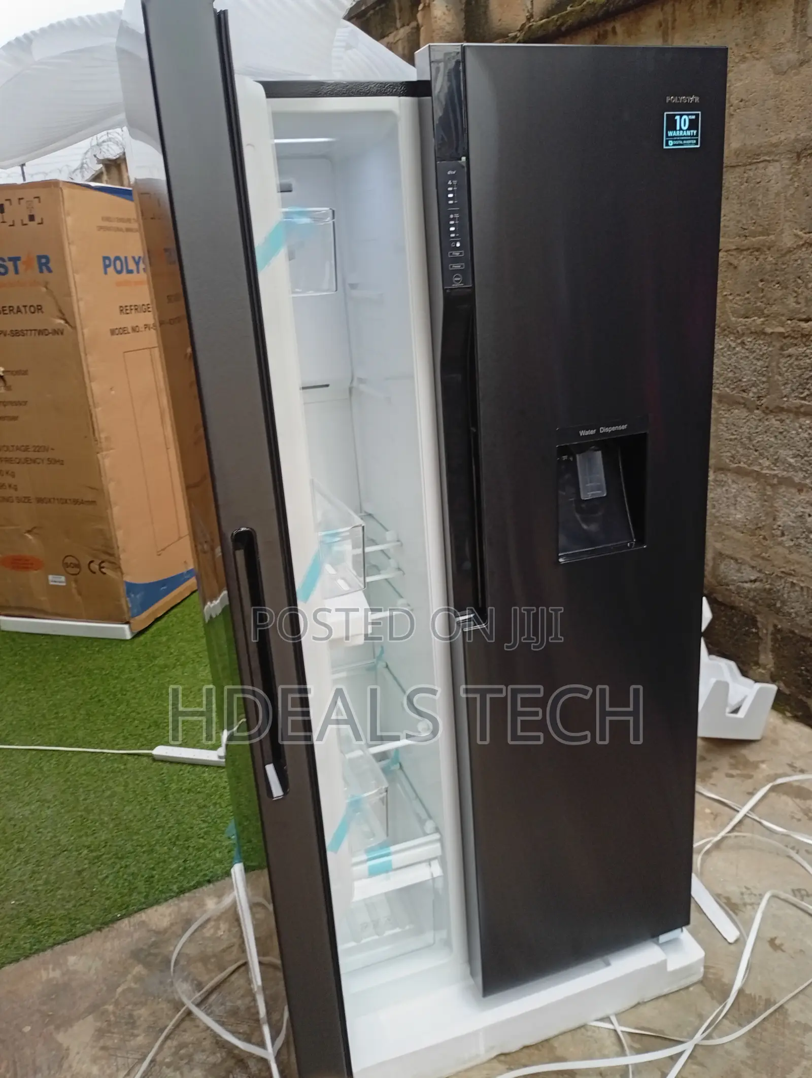 Polystar Family-Size Smart Cooling Fridge With Security Lock