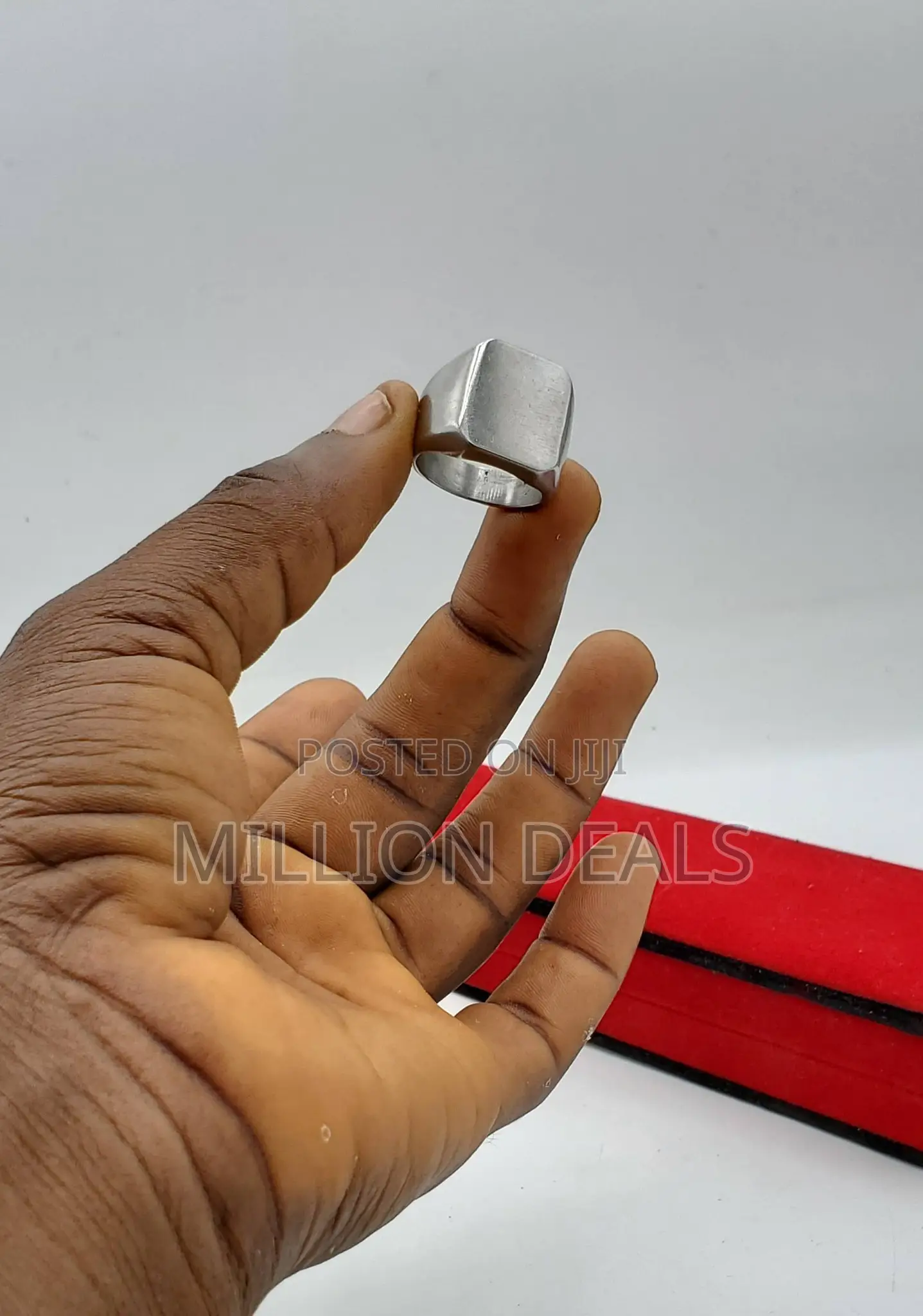 Star Classic Silver Steel Men's Ring
