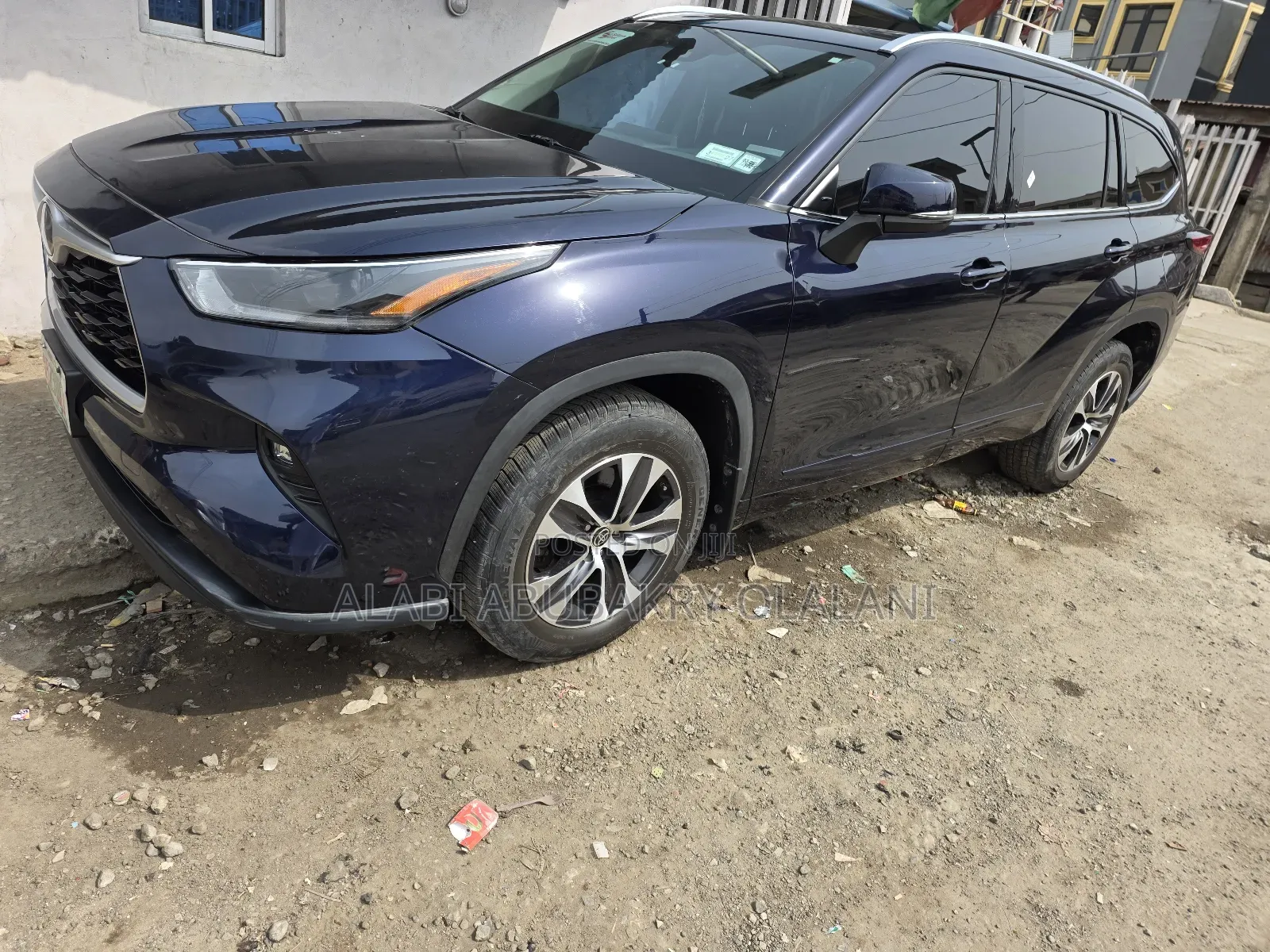 Toyota Highlander 2022 Blue