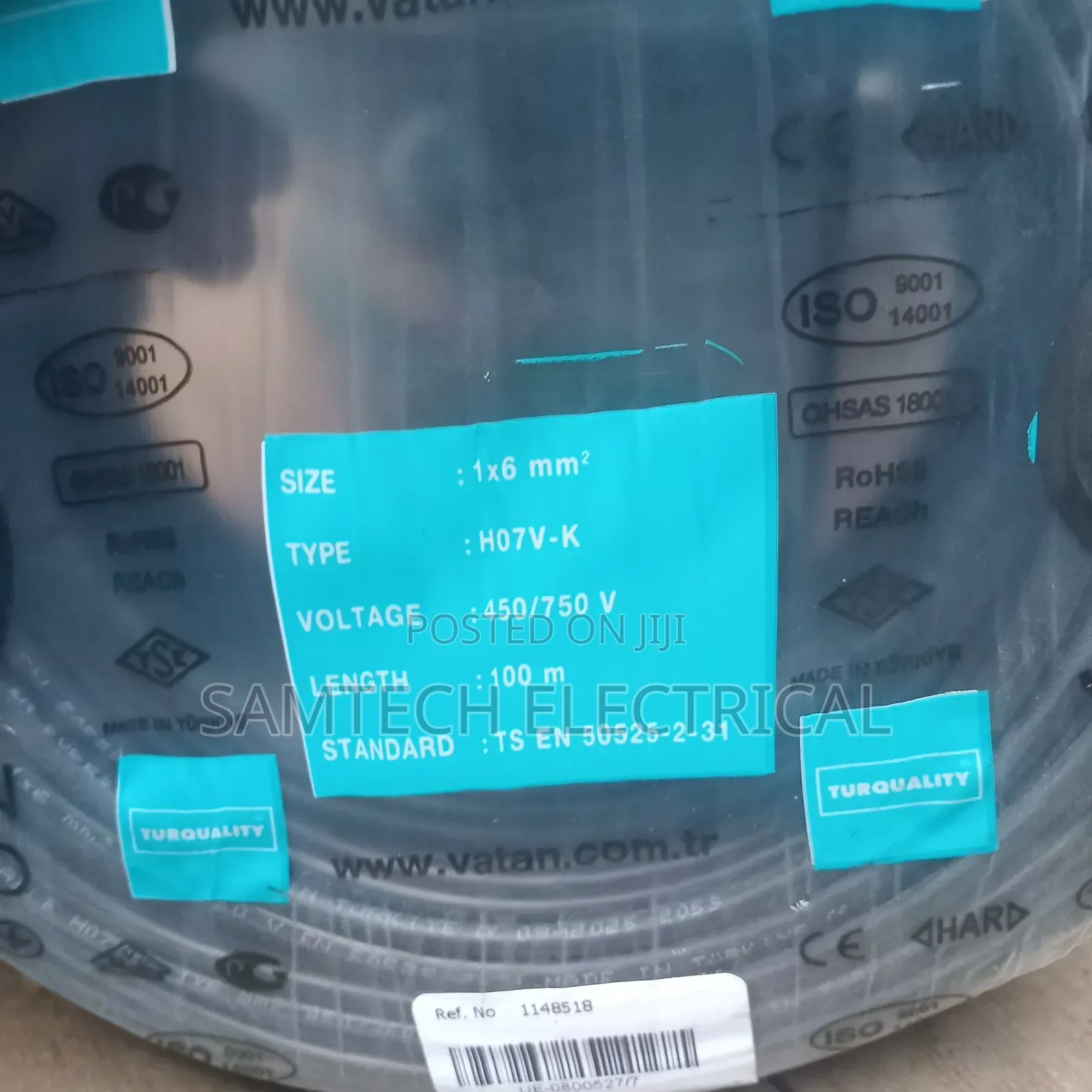1x6mm2 Flexible Cable