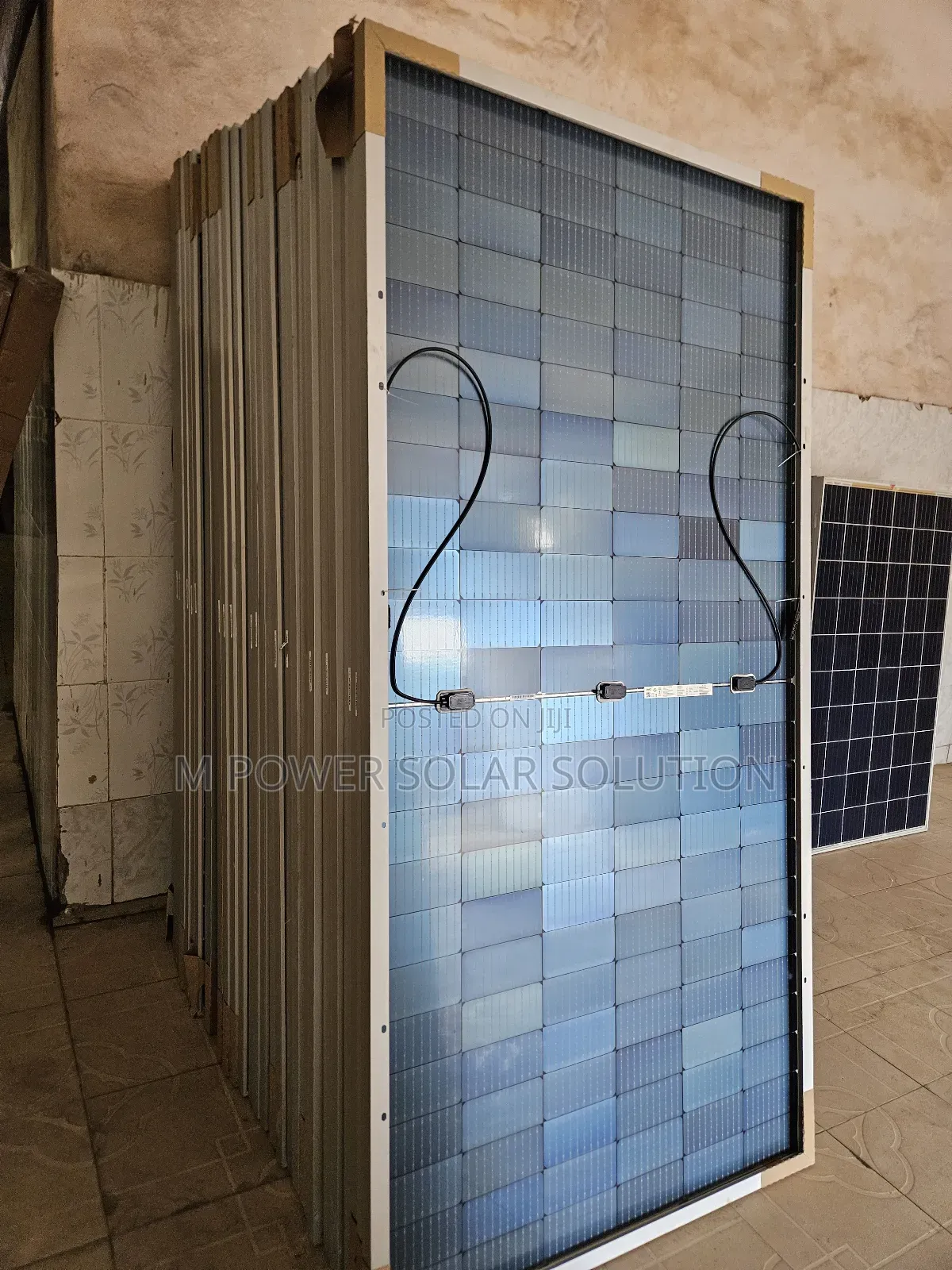 600w Solar Module Bi-Facial Solar Panel