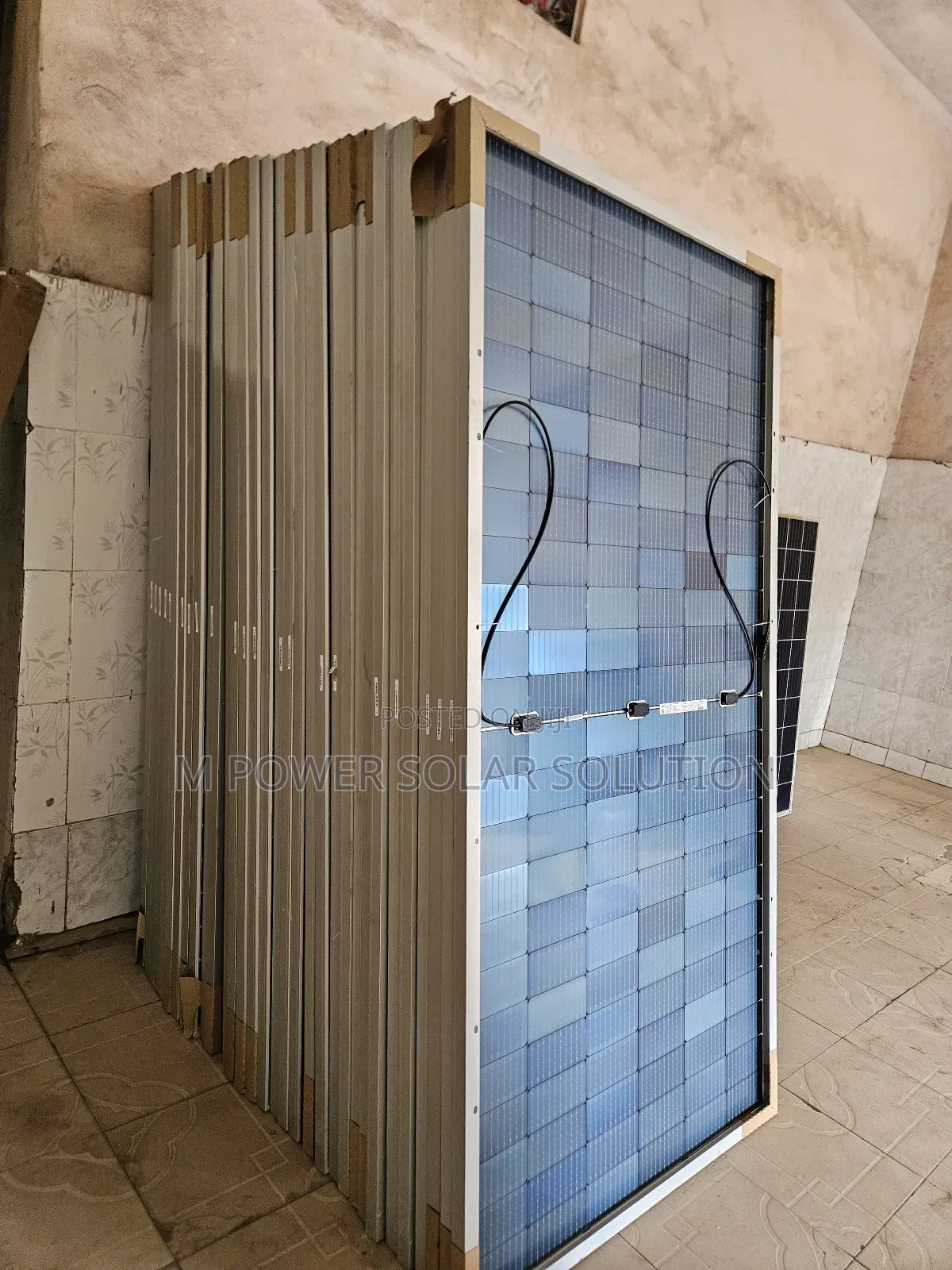 600w Solar Module Bi-Facial Solar Panel