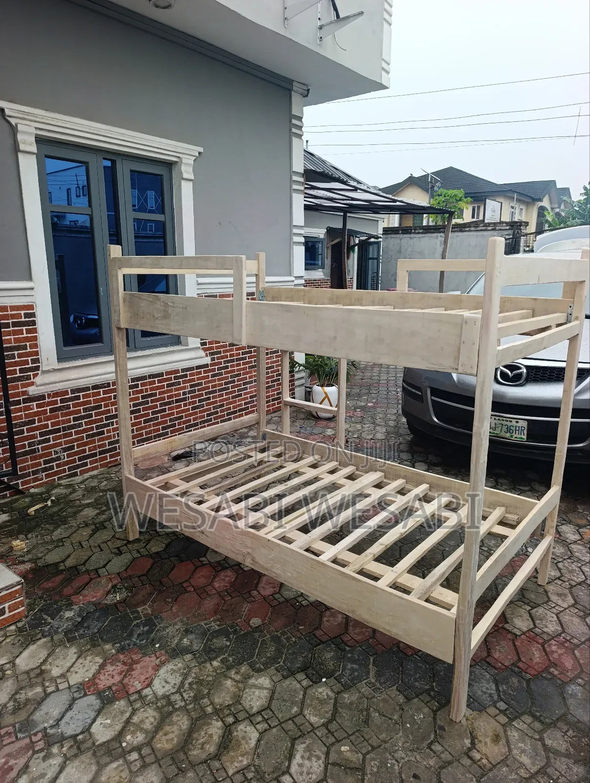 Pure Wooden Bunkbed (31⁄2 by 6)