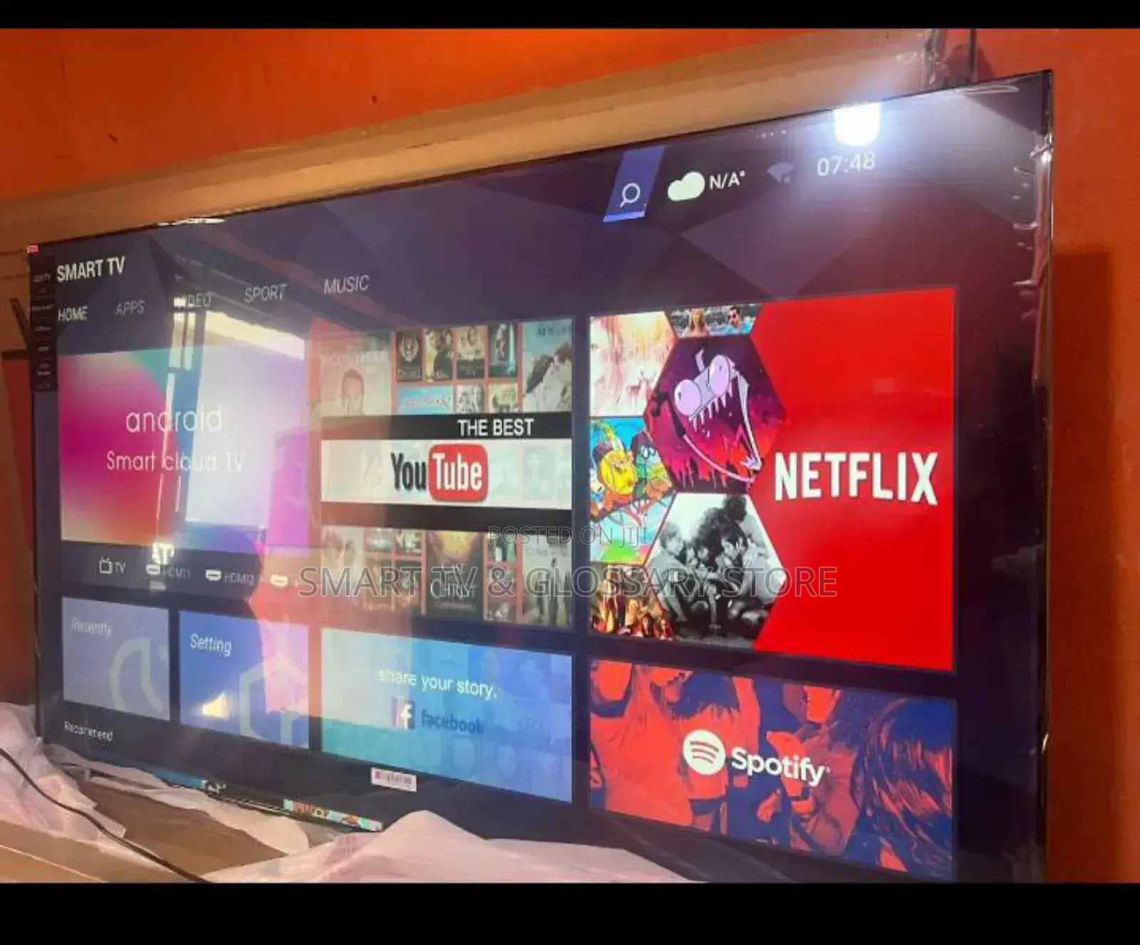 75 Inches Lg Smart Tv With Inbuilt Bluetooth Wifi Facebook And More