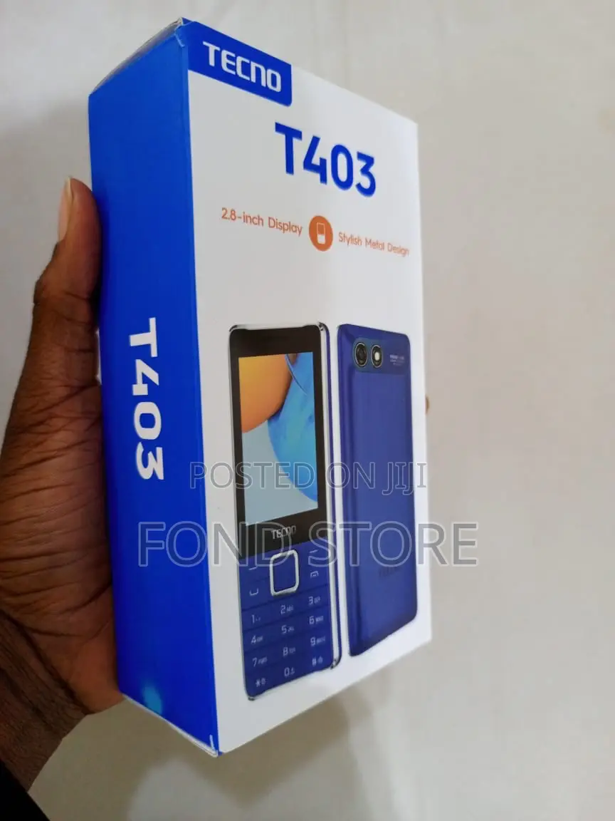 New Tecno T403 Black