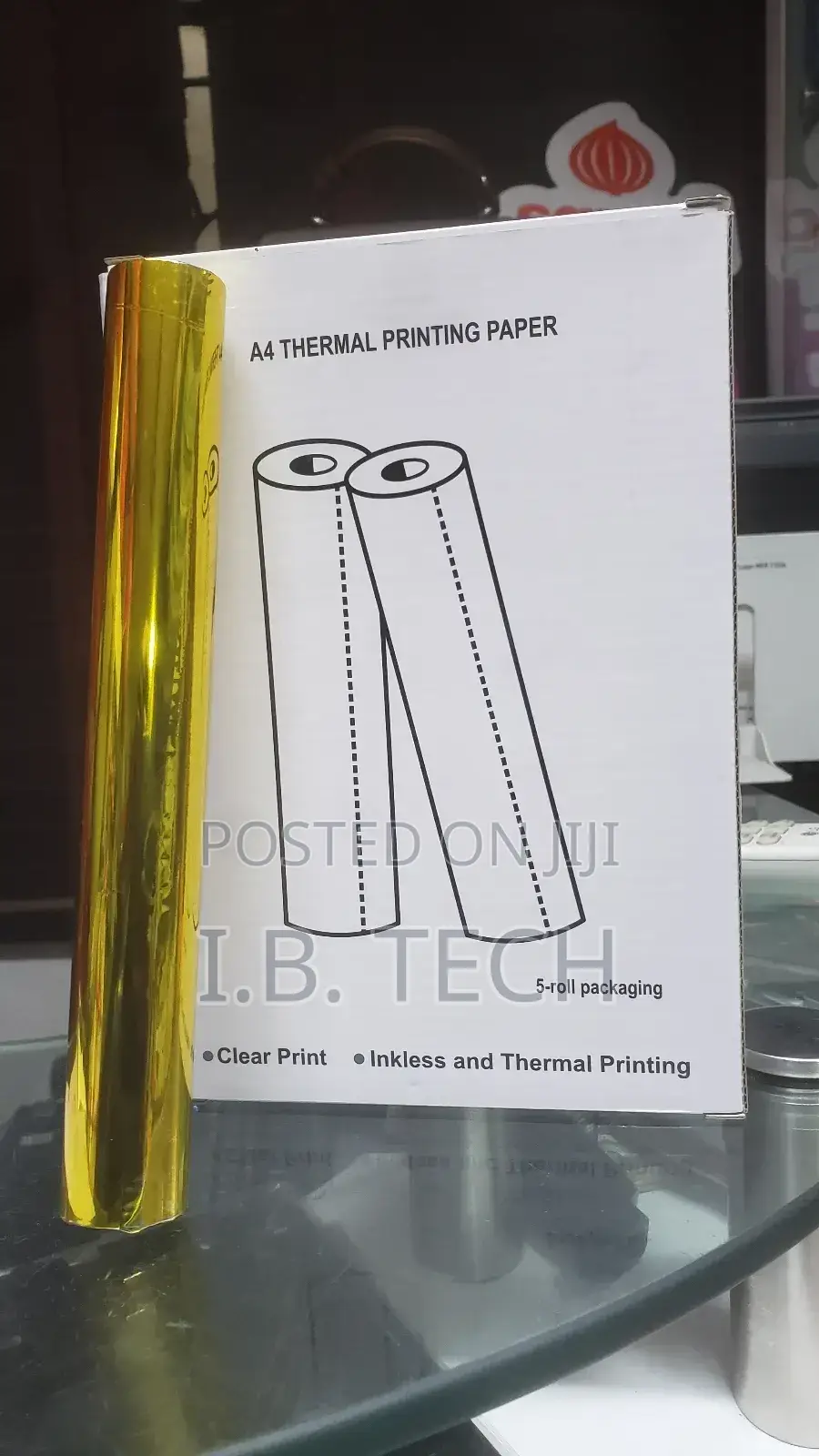 A4 Thermal Printing Paper (5-Roll)