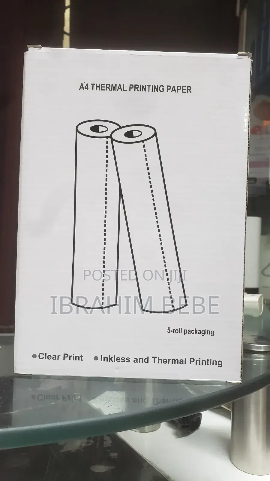 A4 Thermal Printing Paper (5-Roll)
