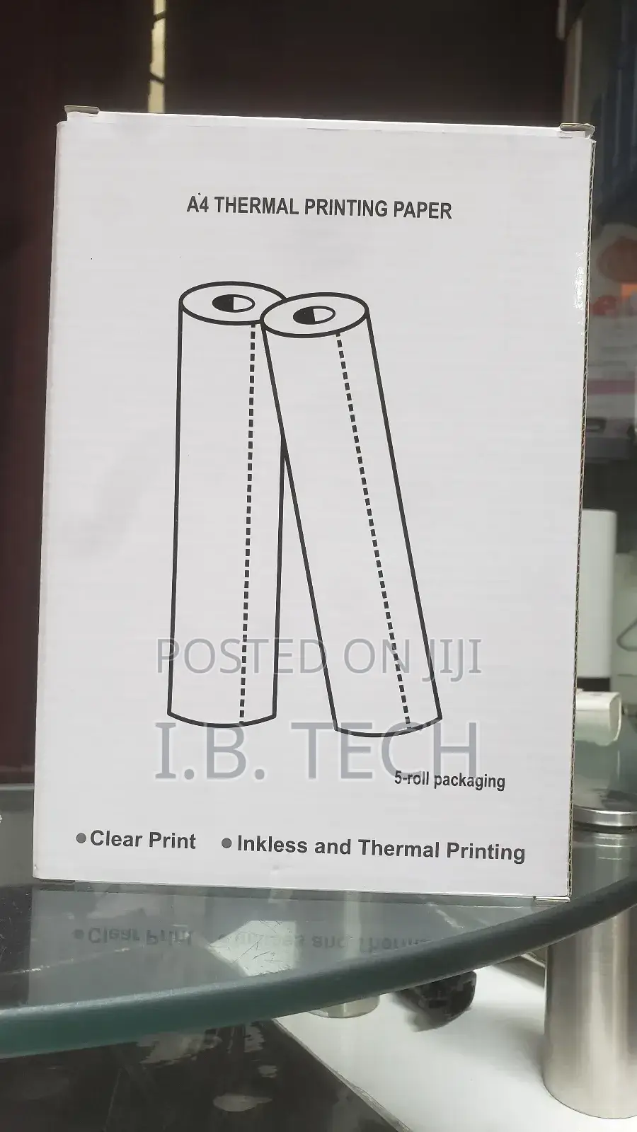 A4 Thermal Printing Paper (5-Roll)