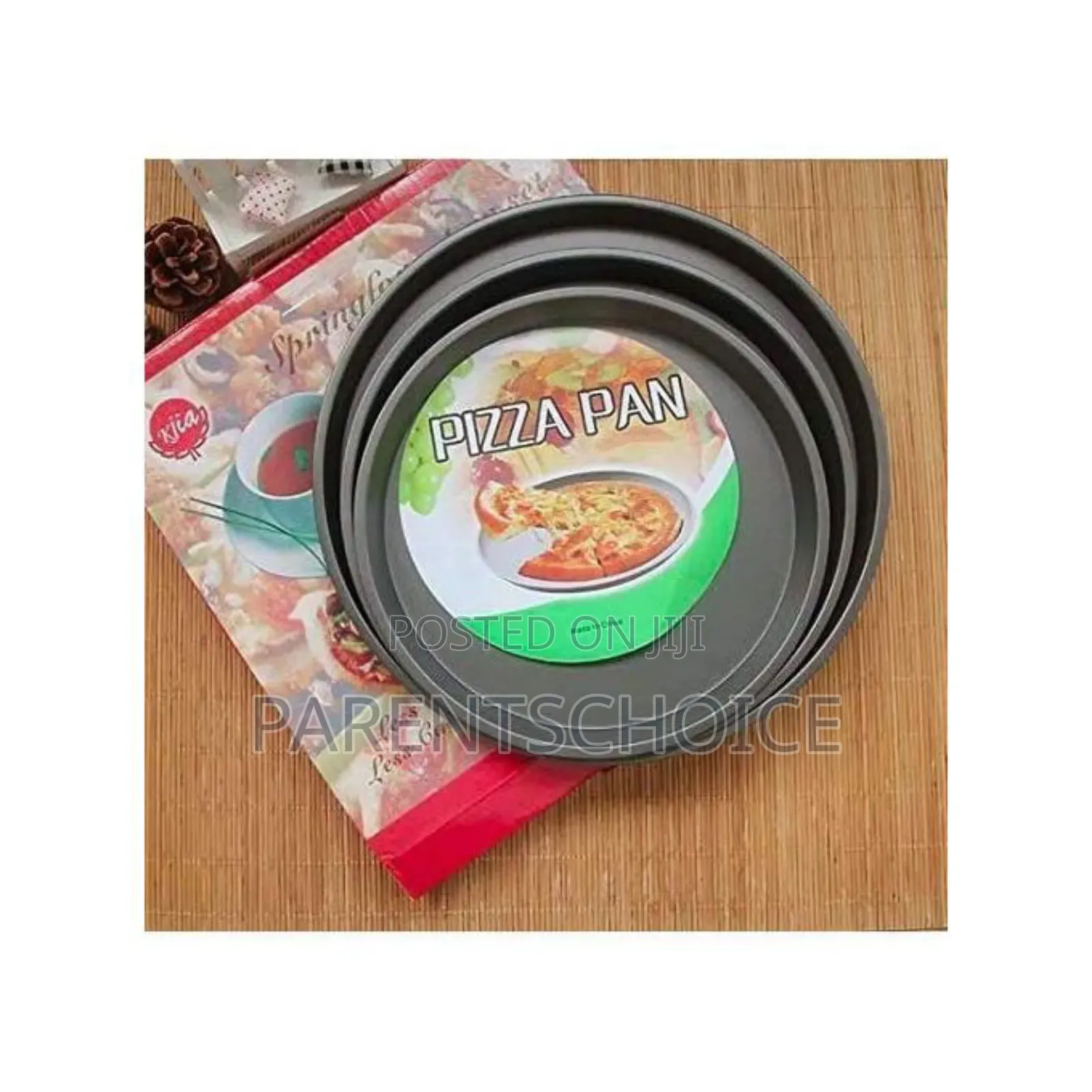 Big Set Non-Stick Cake Pizza Trays - 3pcs