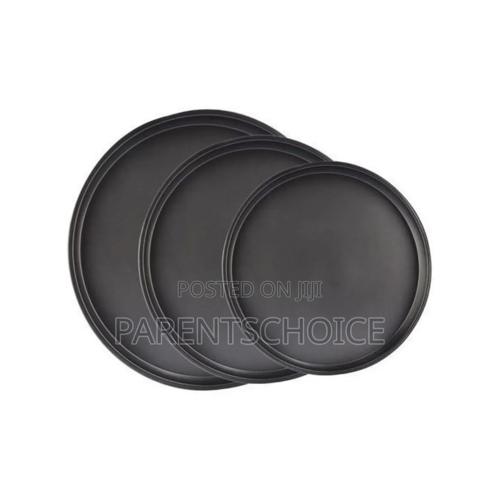 Big Set Non-Stick Cake Pizza Trays - 3pcs