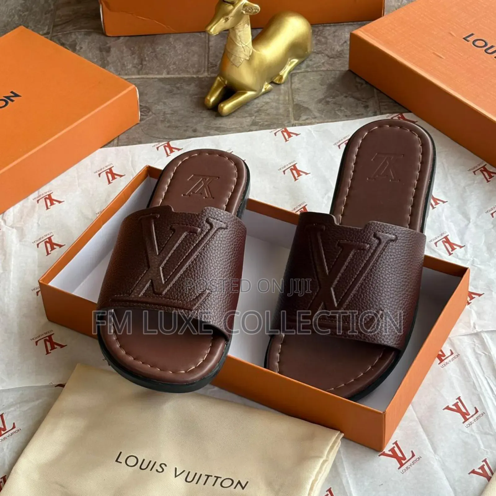 Louis Vuitton Men's Pam Slippers