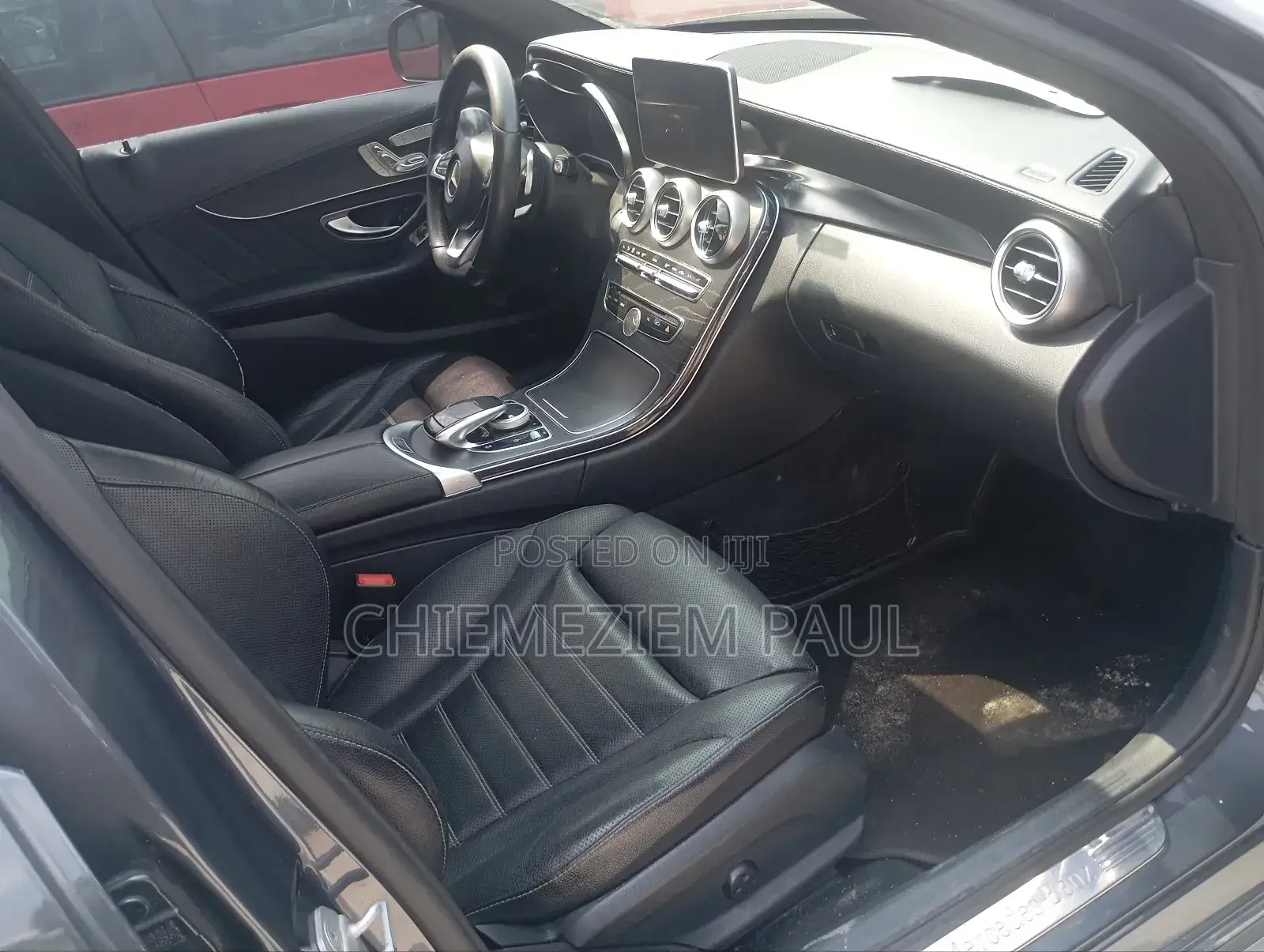 Mercedes-Benz C400 4Matic AWD Sedan (3.0L V6 7A) 2015 Black