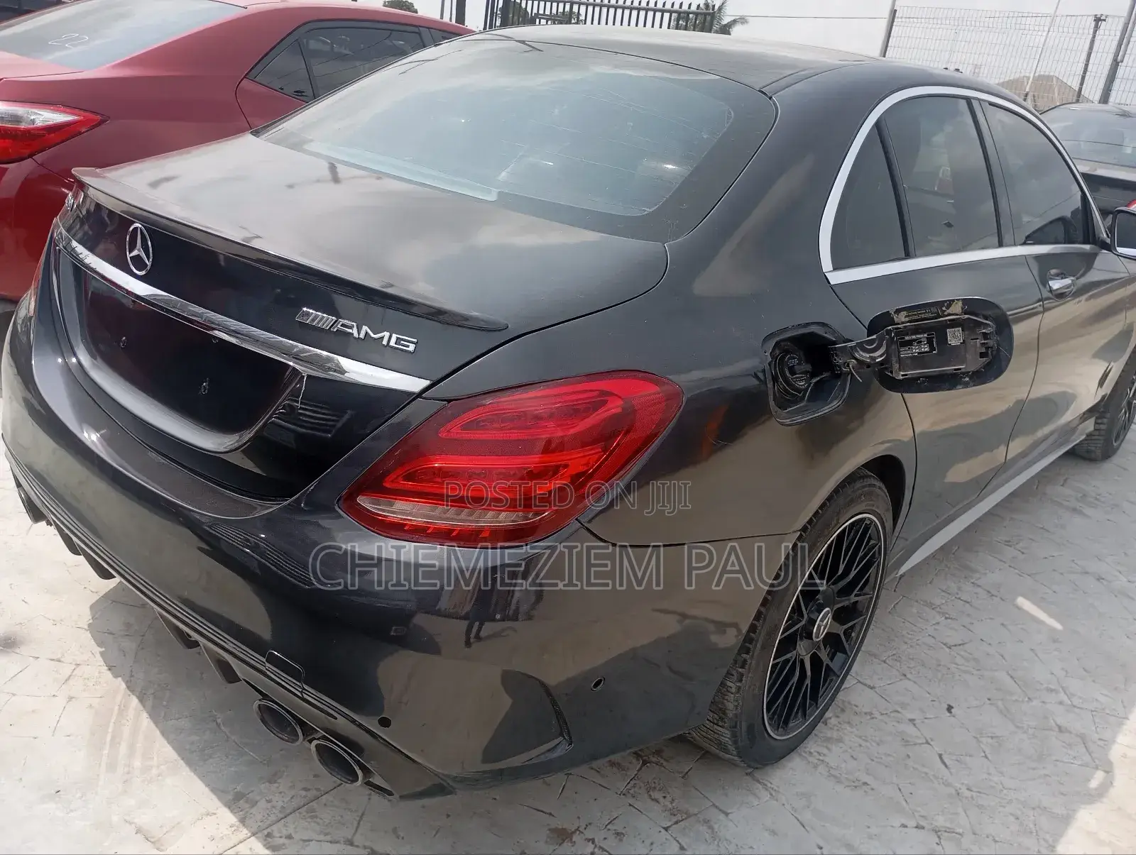 Mercedes-Benz C400 4Matic AWD Sedan (3.0L V6 7A) 2015 Black