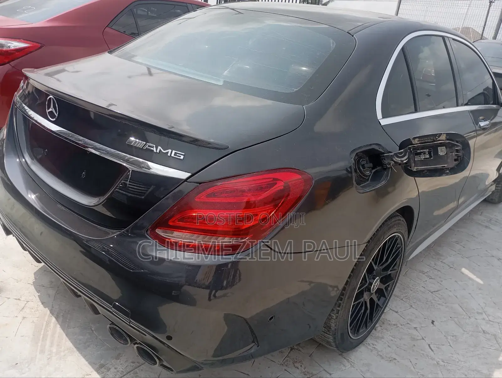 Mercedes-Benz C400 4Matic AWD Sedan (3.0L V6 7A) 2015 Black
