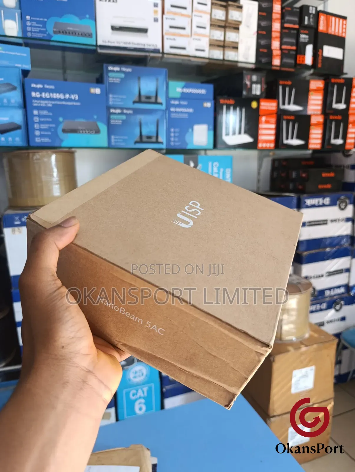Ubiquiti Nanobeam 5ac Gen2 Airmax Cpe PTP Wireless Bridge