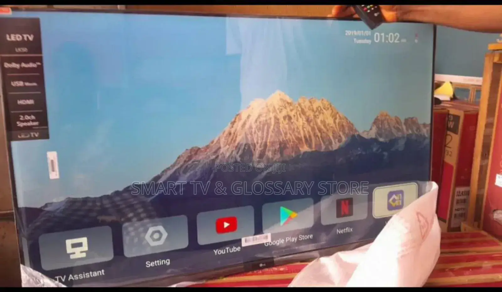 43 Inches Smart Tv With Inbuilt Bluetooth