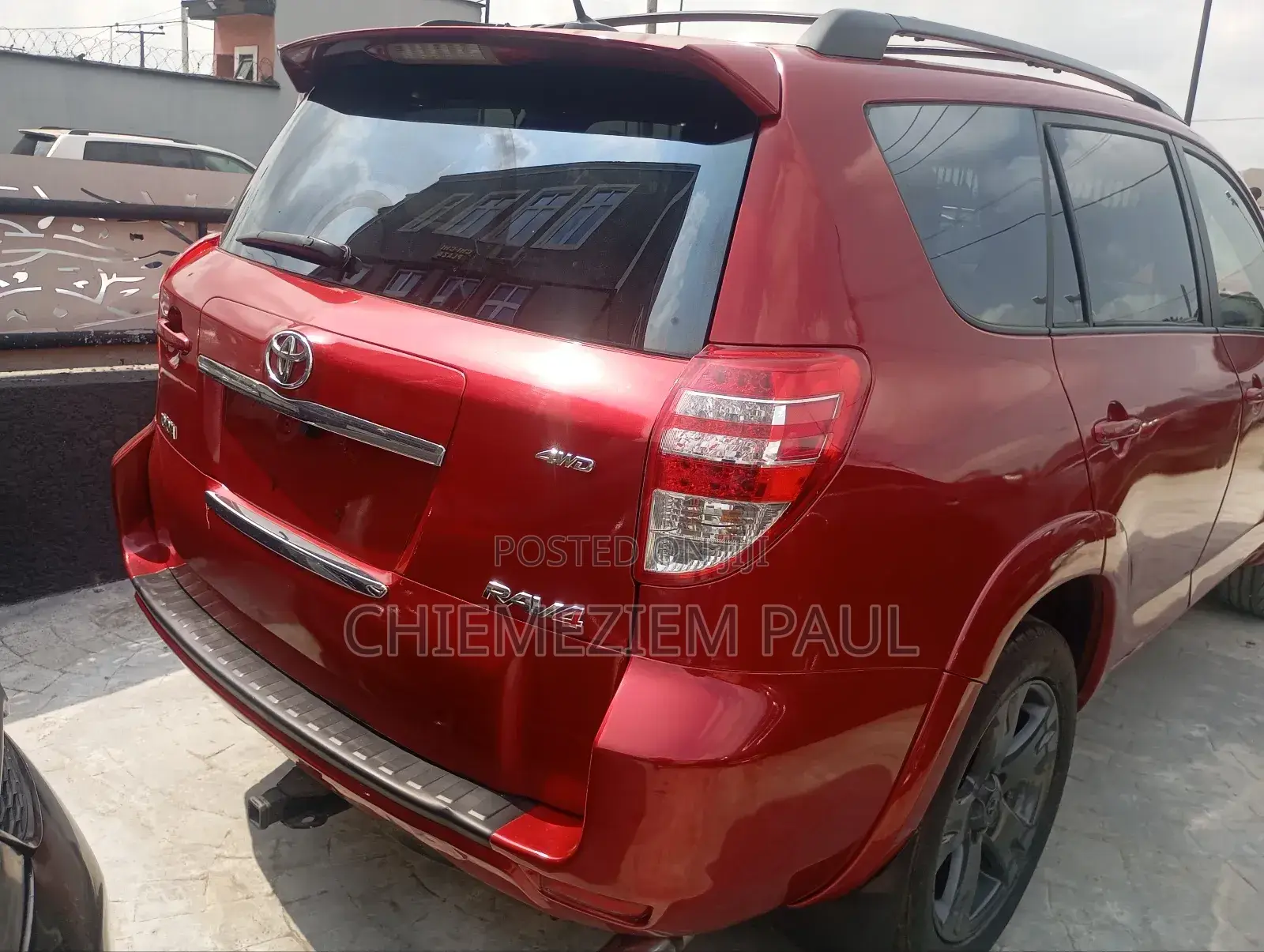 Toyota RAV4 2.5 Limited 2010 Red