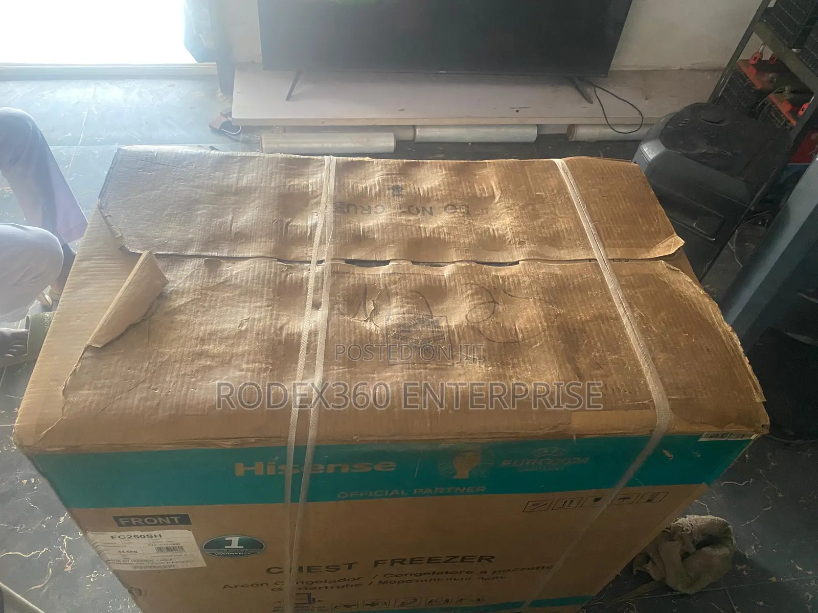 189 Liters Brand New Hisense Freezer For Sale