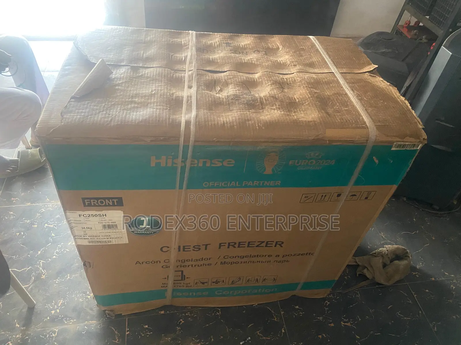 189 Liters Brand New Hisense Freezer For Sale