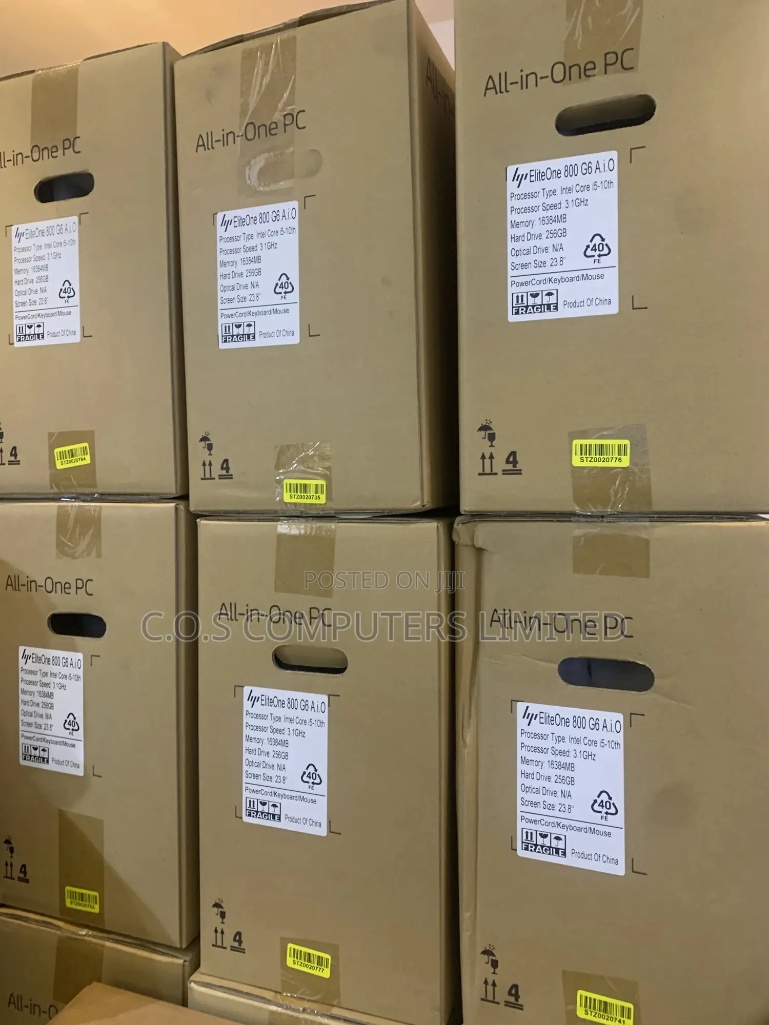 New Desktop Computer HP EliteOne 800 G6 16GB Intel Core i5 SSD 256GB