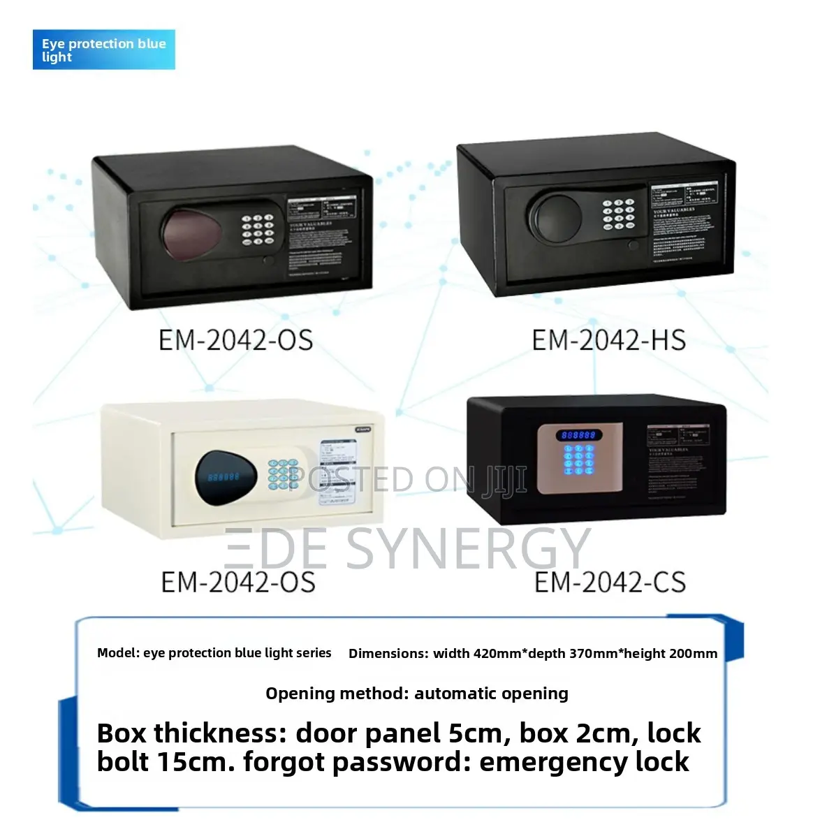 Fireproof Safebox for Precious Item's