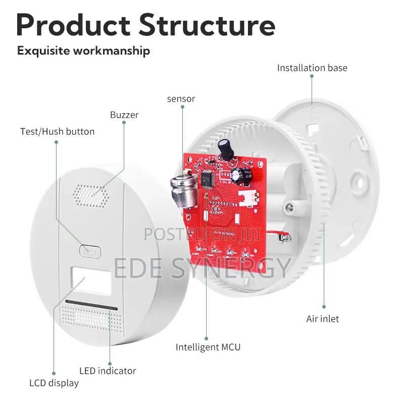 Gas Detector Fire Alarm System Carbon Monoxide Detector