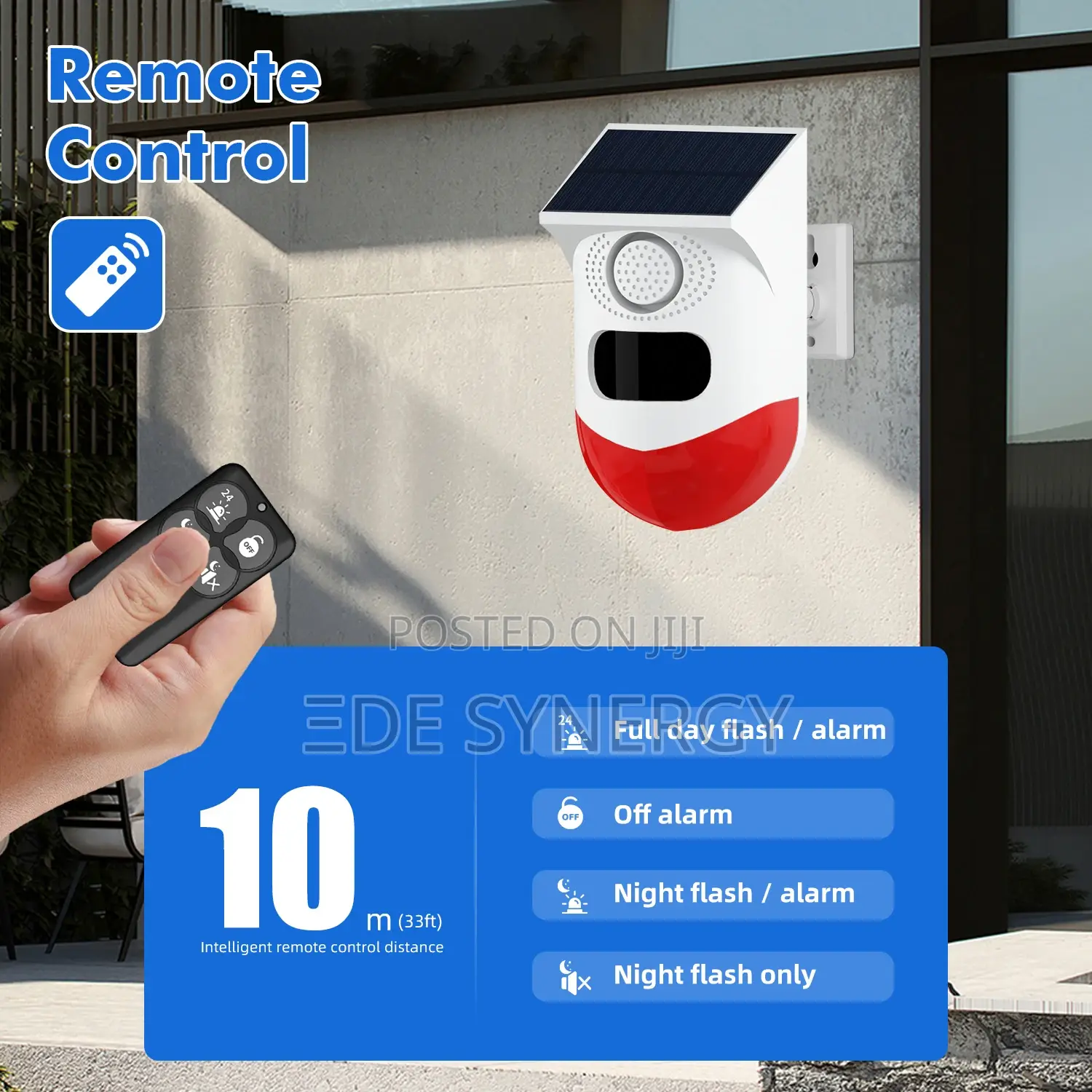 120db Loud Strobe Siren Smart Wifi Intruder Motion Sensor