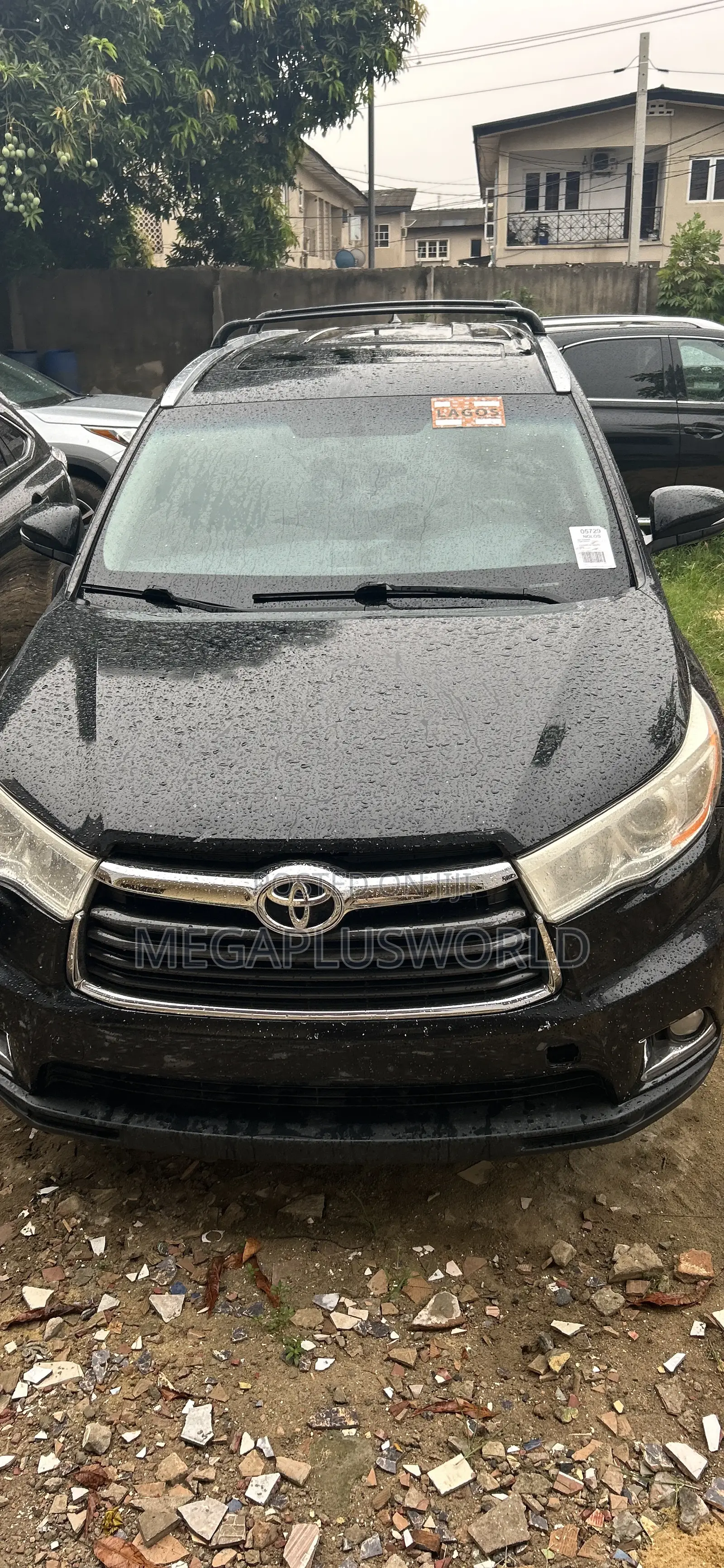 Toyota Highlander Limited 4dr SUV AWD (3.5L 6cyl 6A) 2015 Black