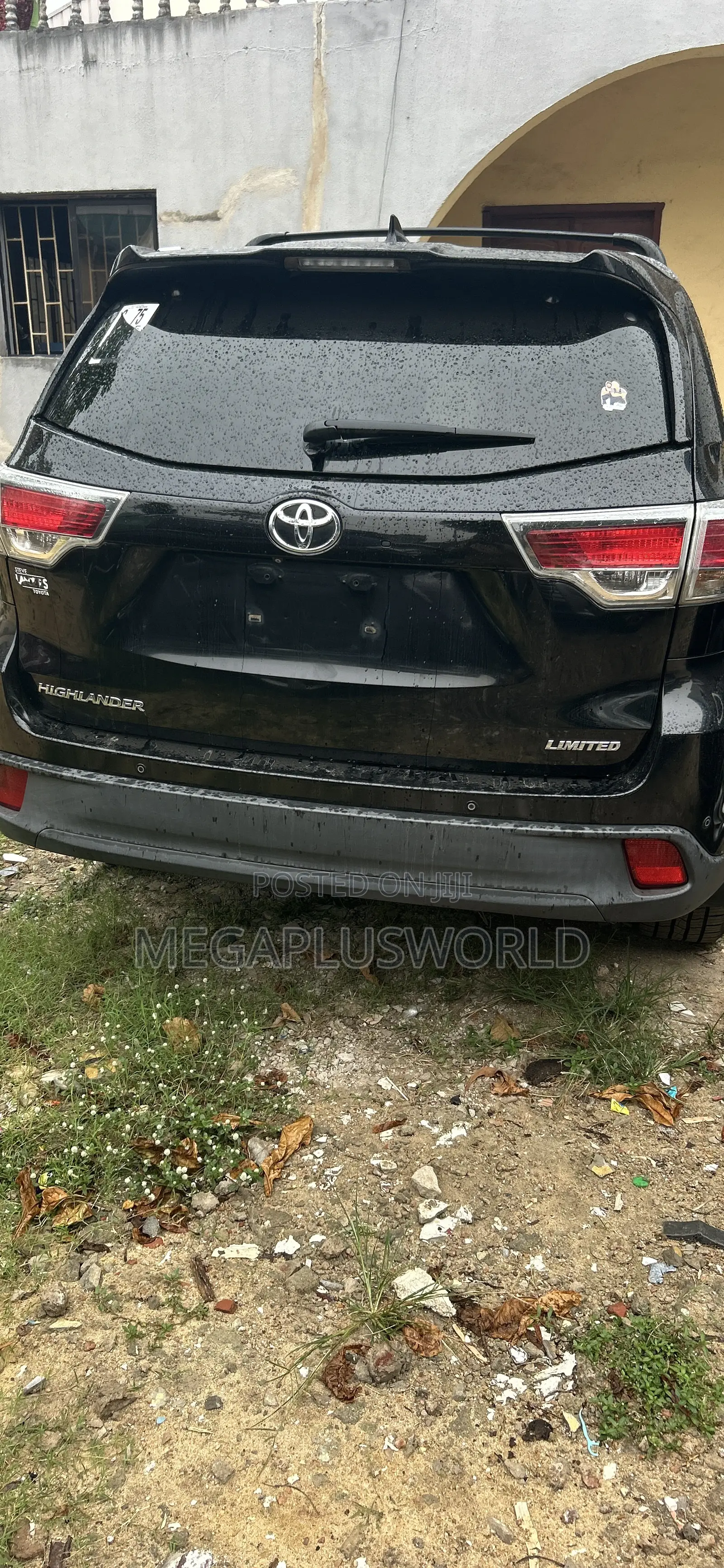 Toyota Highlander Limited 4dr SUV AWD (3.5L 6cyl 6A) 2015 Black