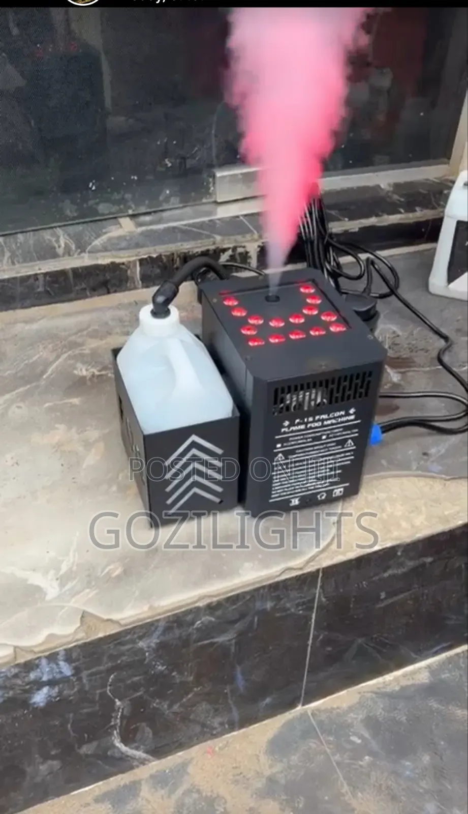 Led Up Smoke Machine