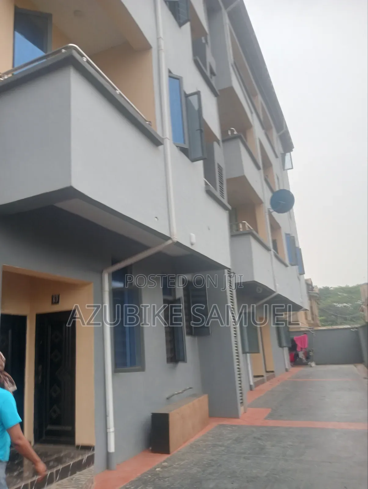 Furnished 1bdrm Block of Flats in United Estate, for rent
