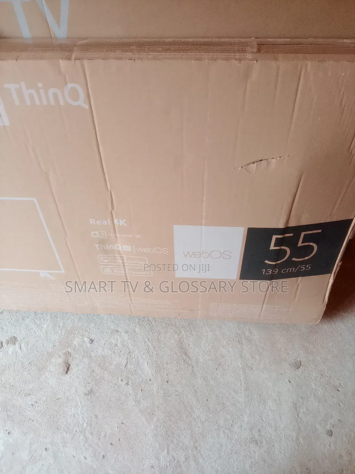 55 Inches Lg Smart Tv With Inbuilt Bluetooth Wifi