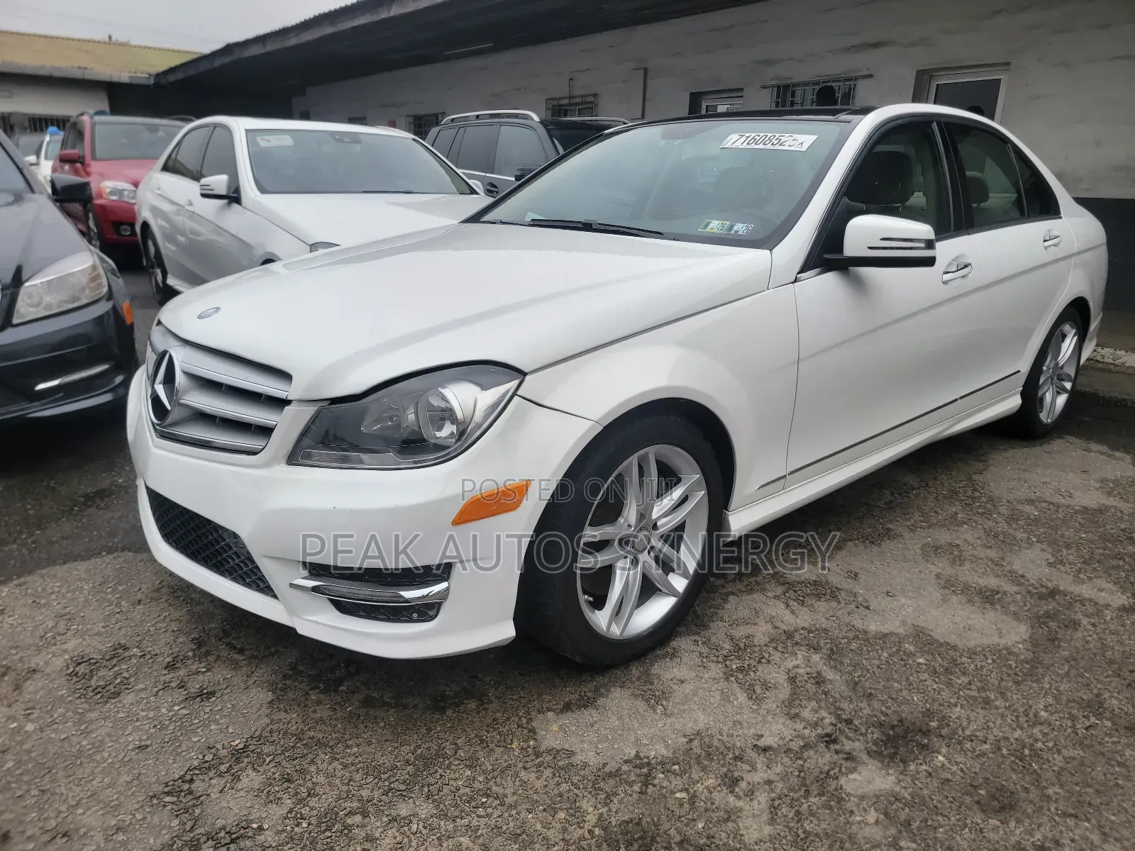 Mercedes-Benz C300 Luxury 4Matic Sedan AWD (3.5L 6cyl 7A) 2014 White