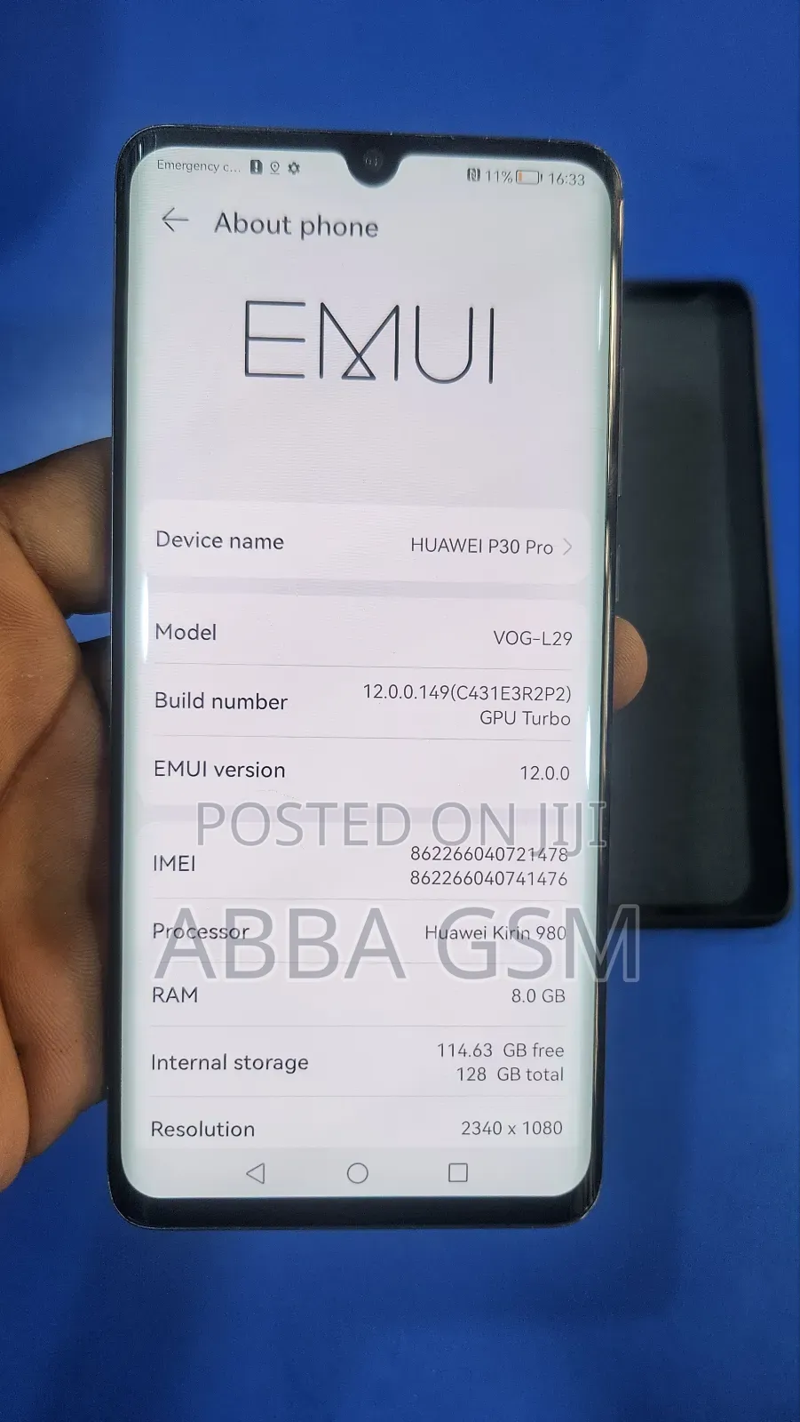 Huawei P30 Pro 128 GB Black