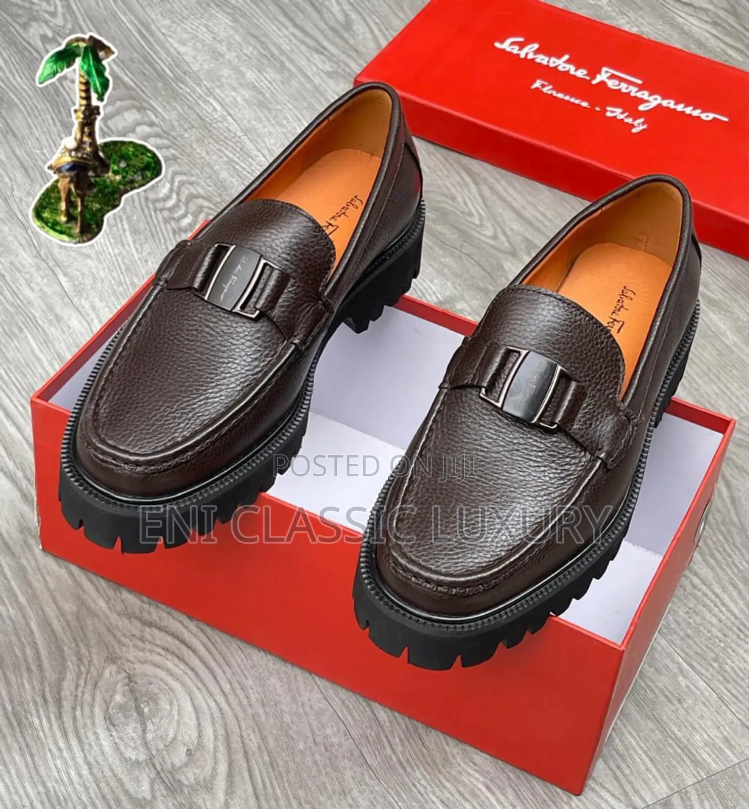 Pure Quality Luxury Men's Loafers Shoes Collection Ferragamo