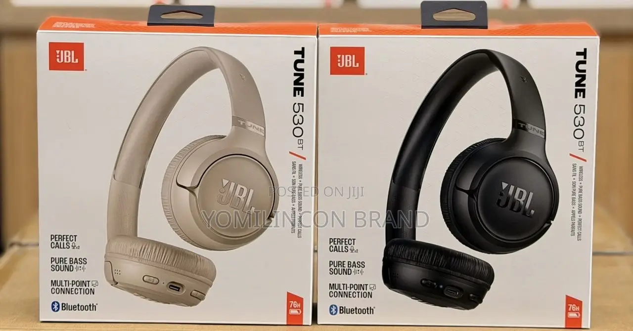 JBL Tune 530 Bt Wireless on-Ear Headphones With JBL Pure
