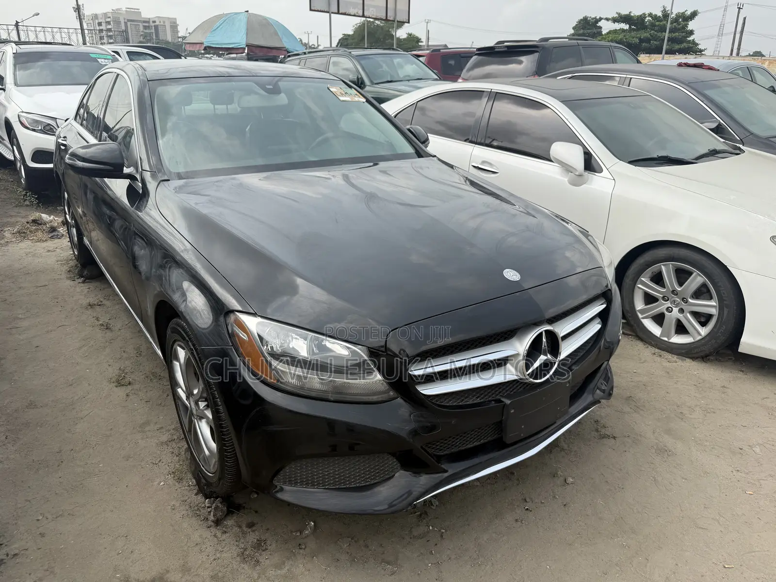 Mercedes-Benz C300 Luxury 4matic Sedan AWD (2.0L 4cyl 7A) 2017 Black