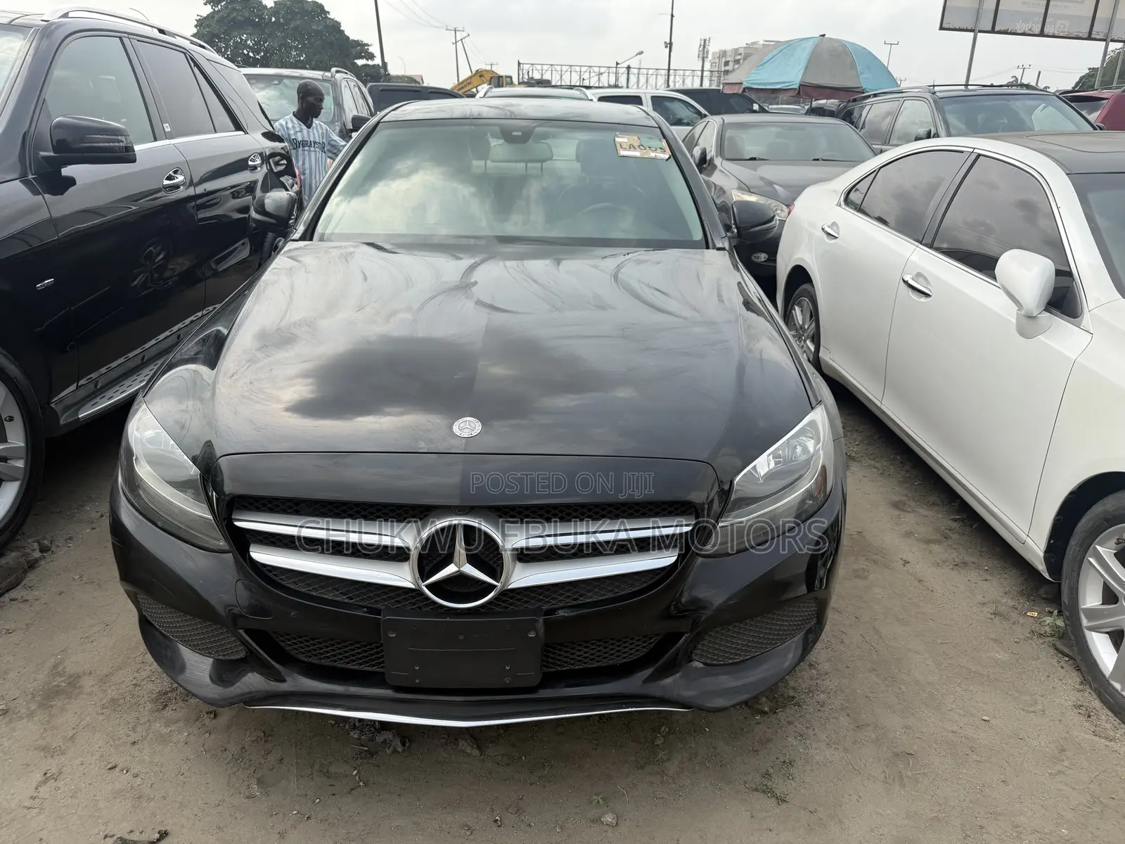 Mercedes-Benz C300 Luxury 4matic Sedan AWD (2.0L 4cyl 7A) 2017 Black