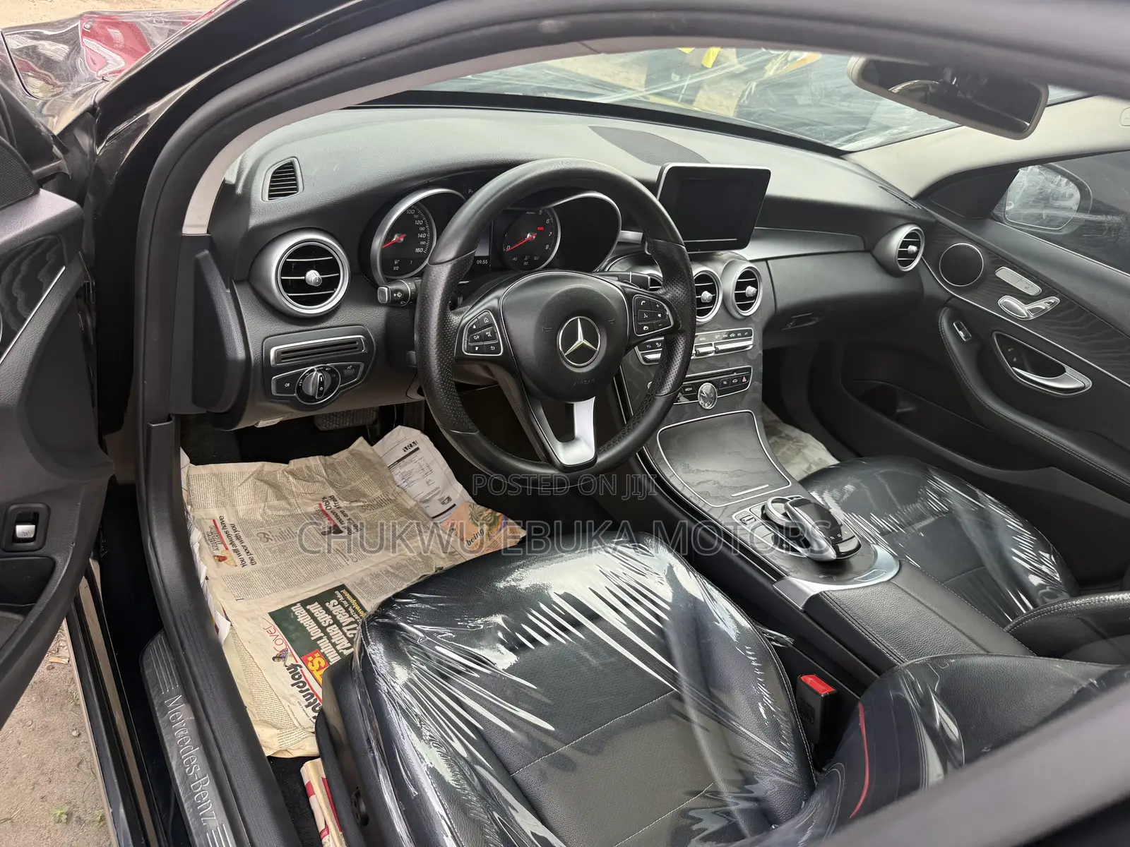 Mercedes-Benz C300 Luxury 4matic Sedan AWD (2.0L 4cyl 7A) 2017 Black