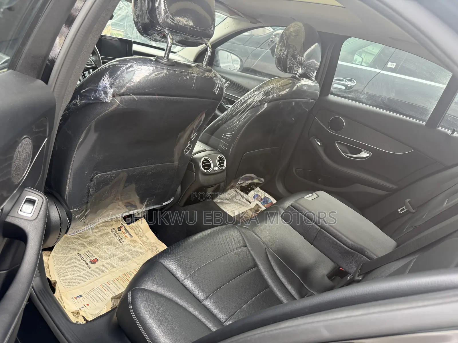 Mercedes-Benz C300 Luxury 4matic Sedan AWD (2.0L 4cyl 7A) 2017 Black