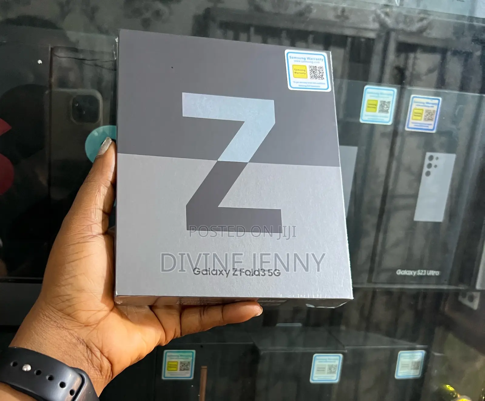 New Samsung Galaxy Z Fold 3 256 GB Black