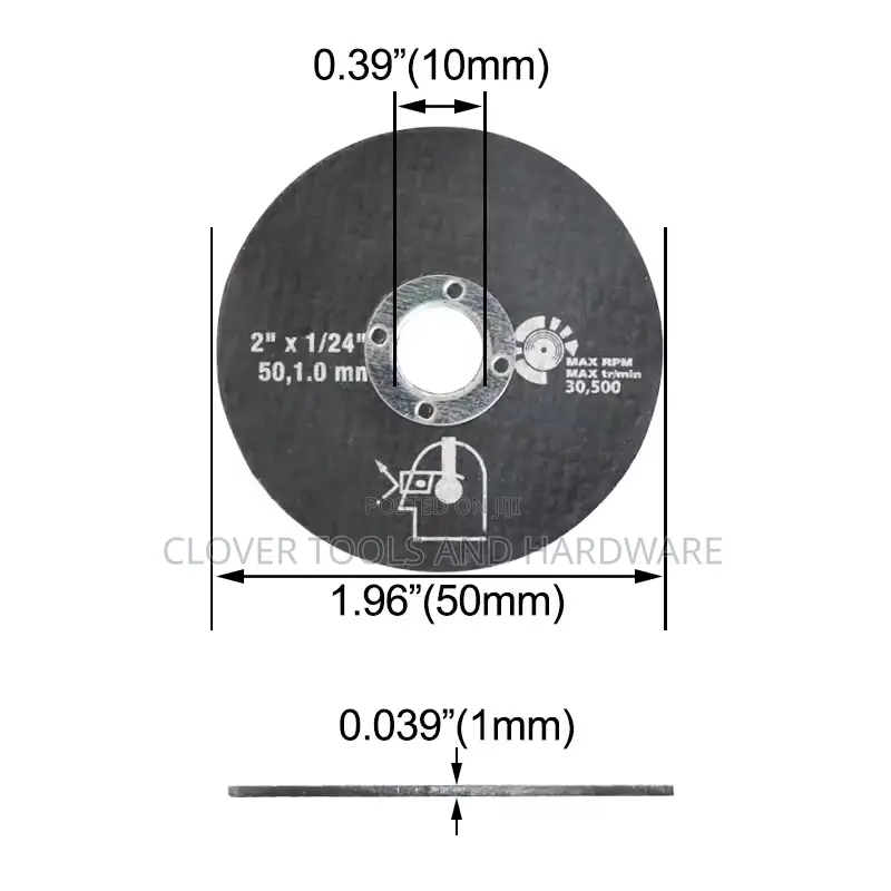 2 Inch Cut Off Wheel for Mini Angle Grinde